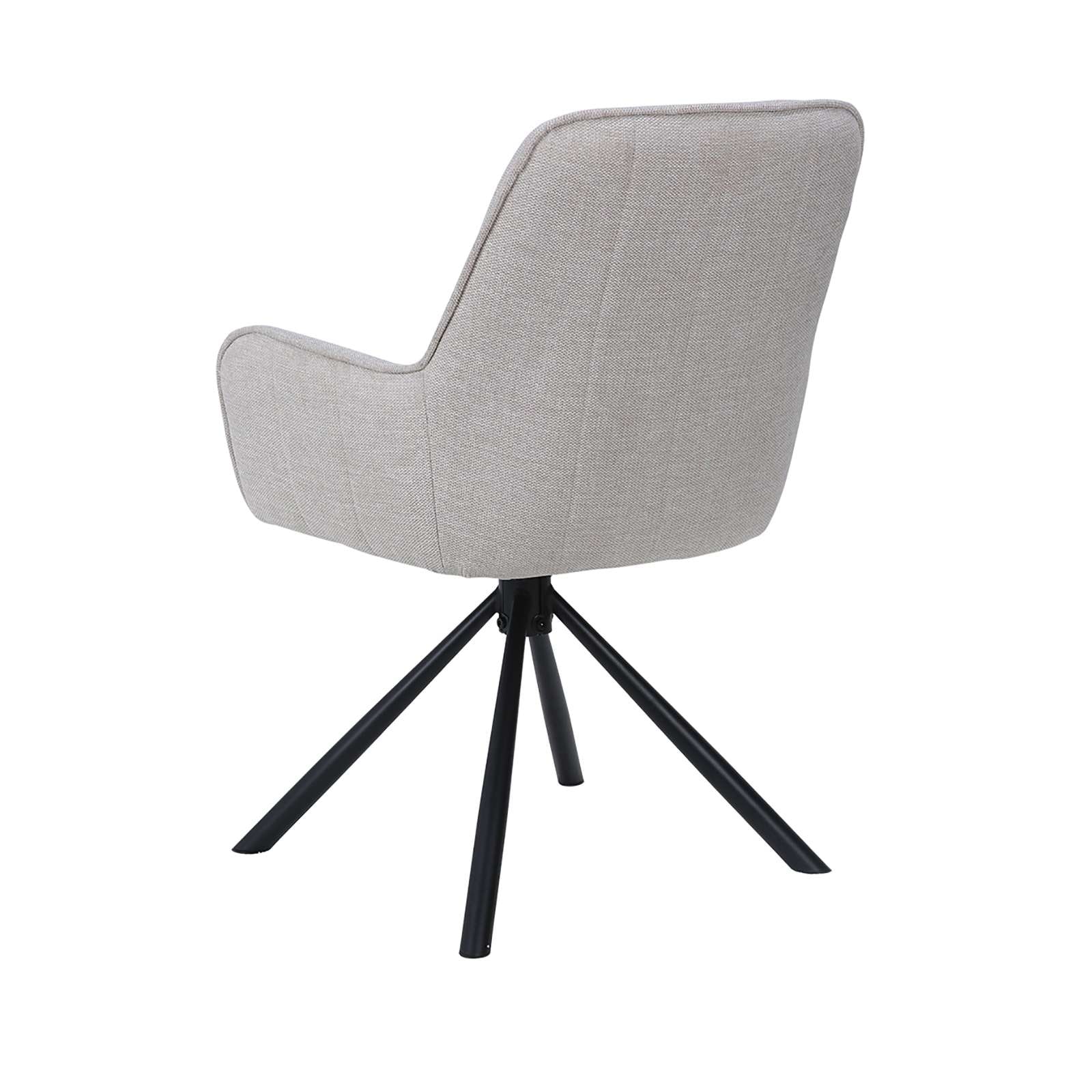 GOODproduct Esszimmerstuhl »Flaurent« () 2 Stk.gepolsterte Rückenlehne, Armlehne und Sitzfläche, Sitzhöhe 50 cm