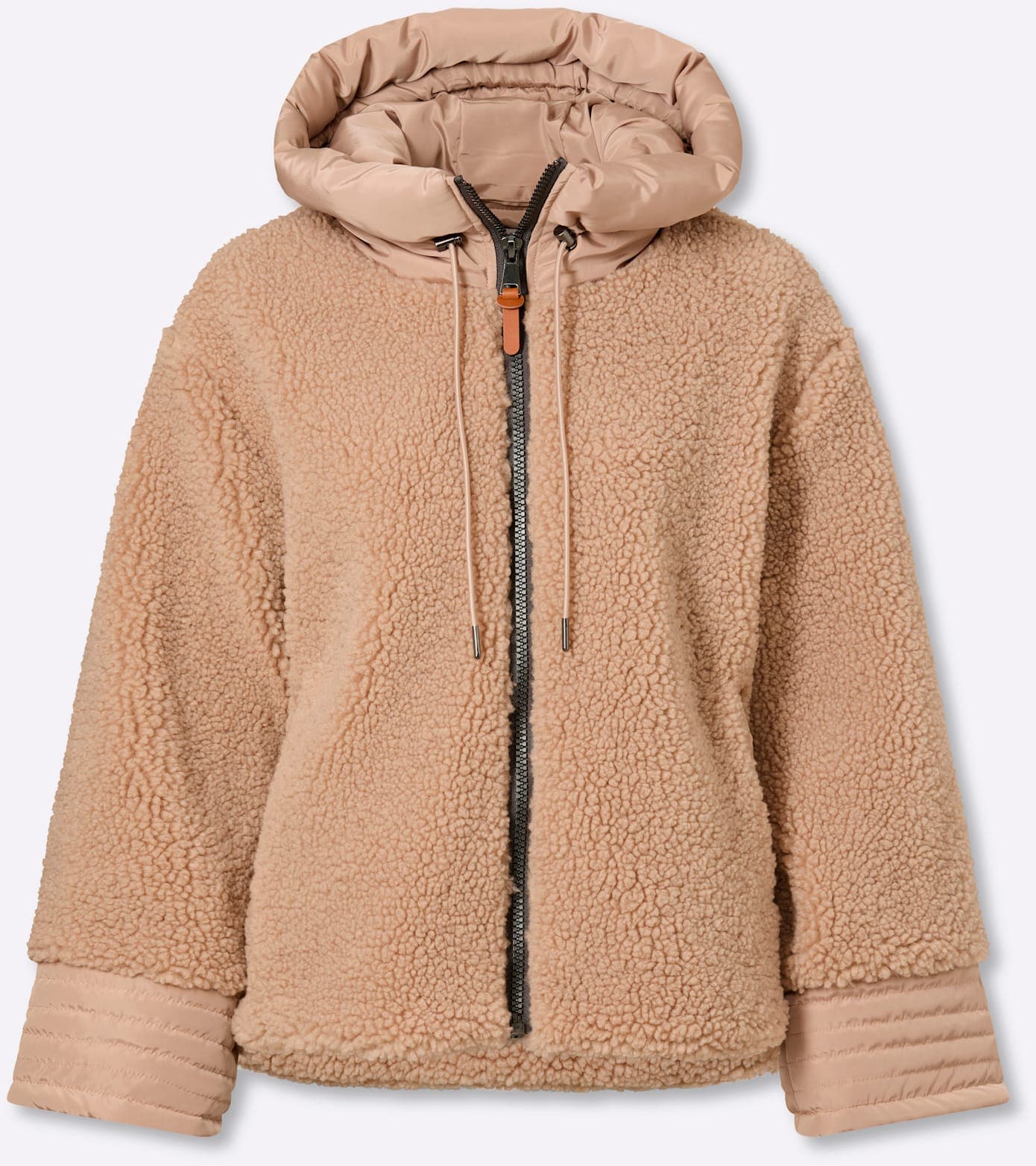 heine Veste longue mit Kapuze
