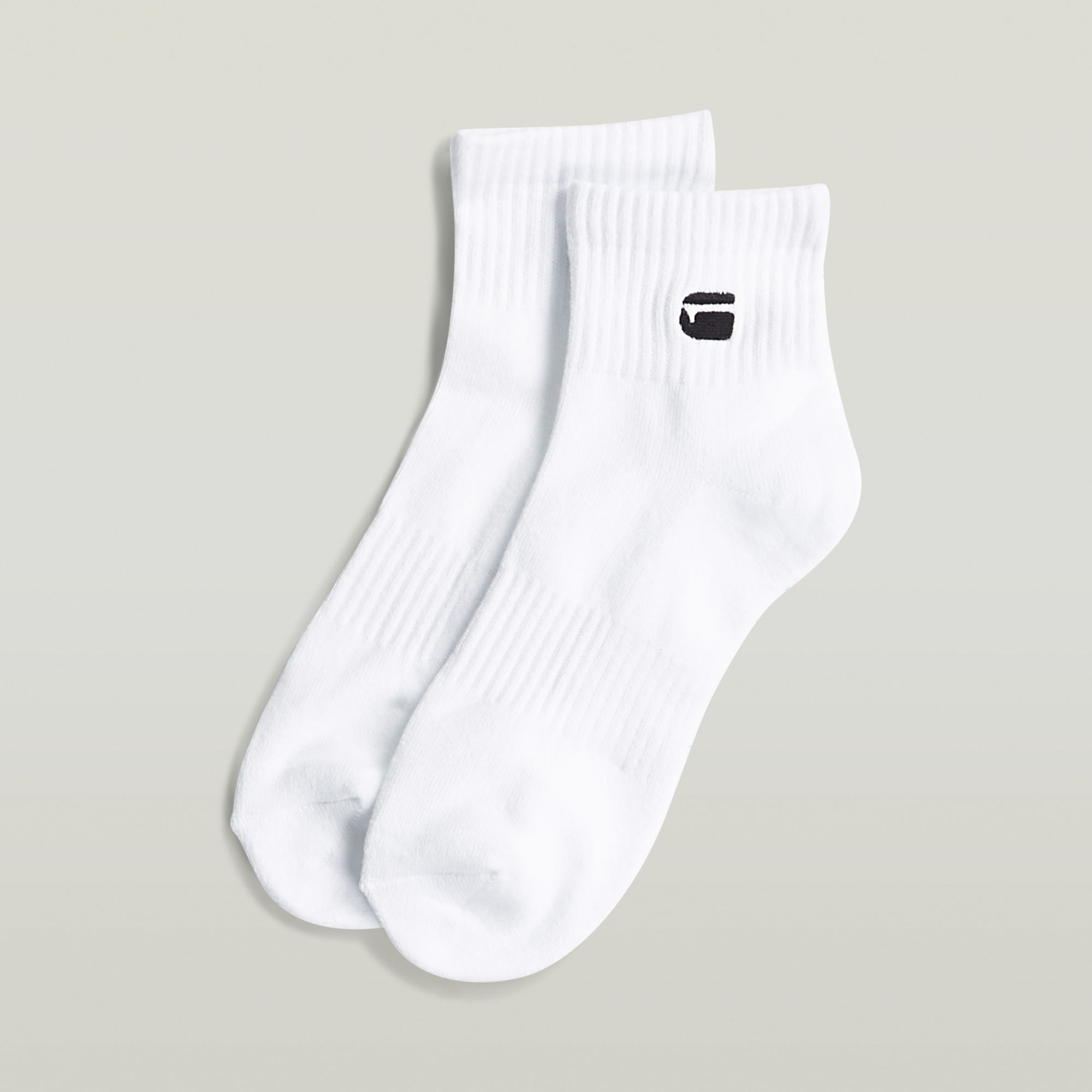 G-STAR Chaussettes courtes »WICK, 3 PACK ANKLE SPORTS SOCKS« Packung, 3 Couple tlg. mit Logostickerei