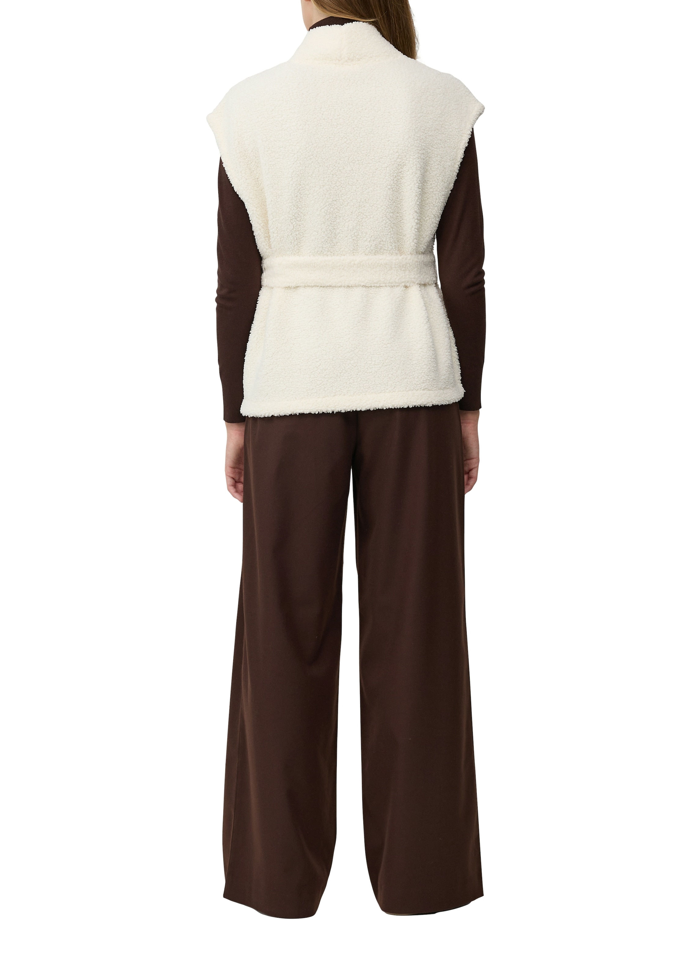 s.Oliver Gilet tricoté mit Bindeband