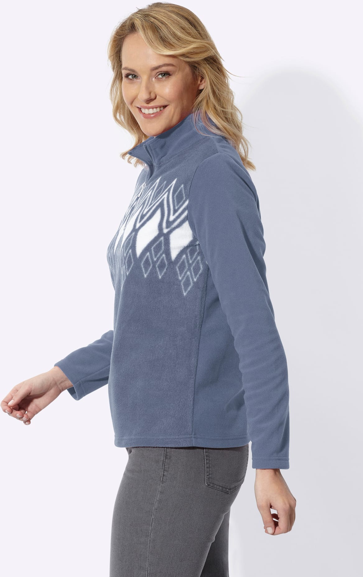 Classic Basics T-shirt en polaire »Fleece-Shirt« 1