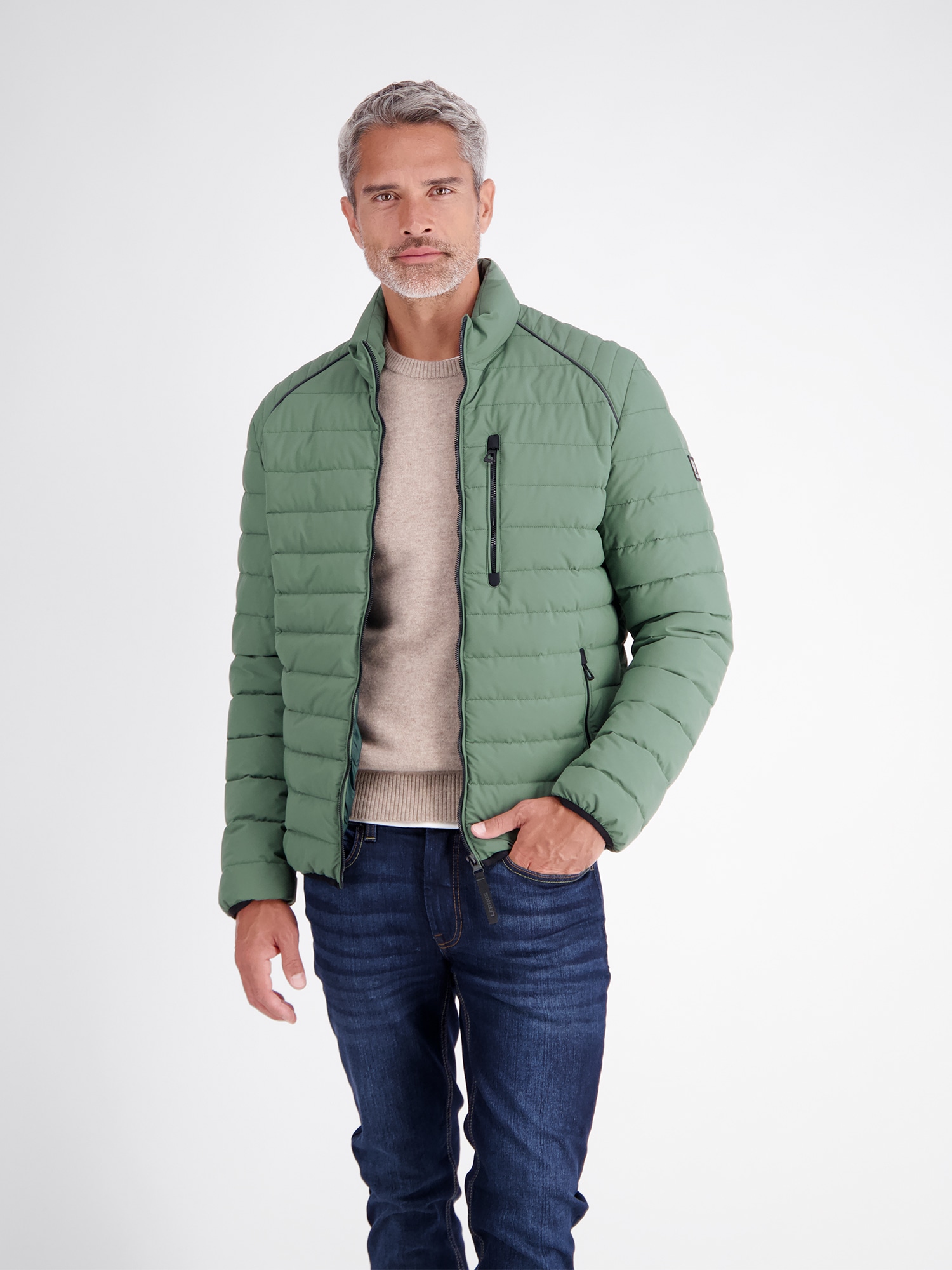LERROS Blouson »Leichter und modischer Steppblouson mit wärmender Füllung« sans capuche