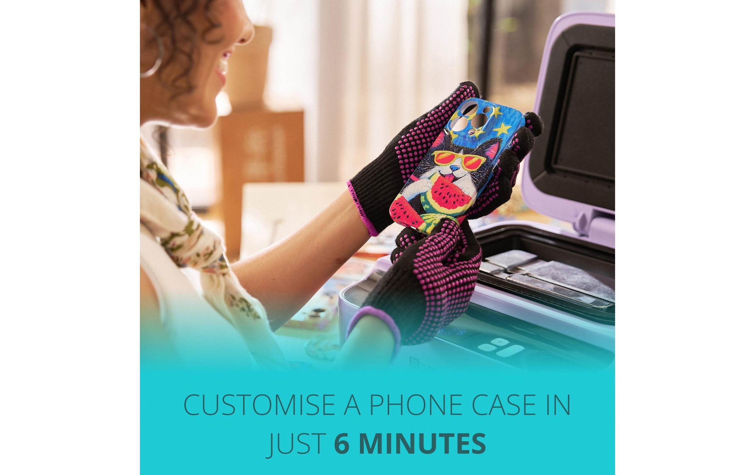 LOKLIK Transferpresse »für Handys«