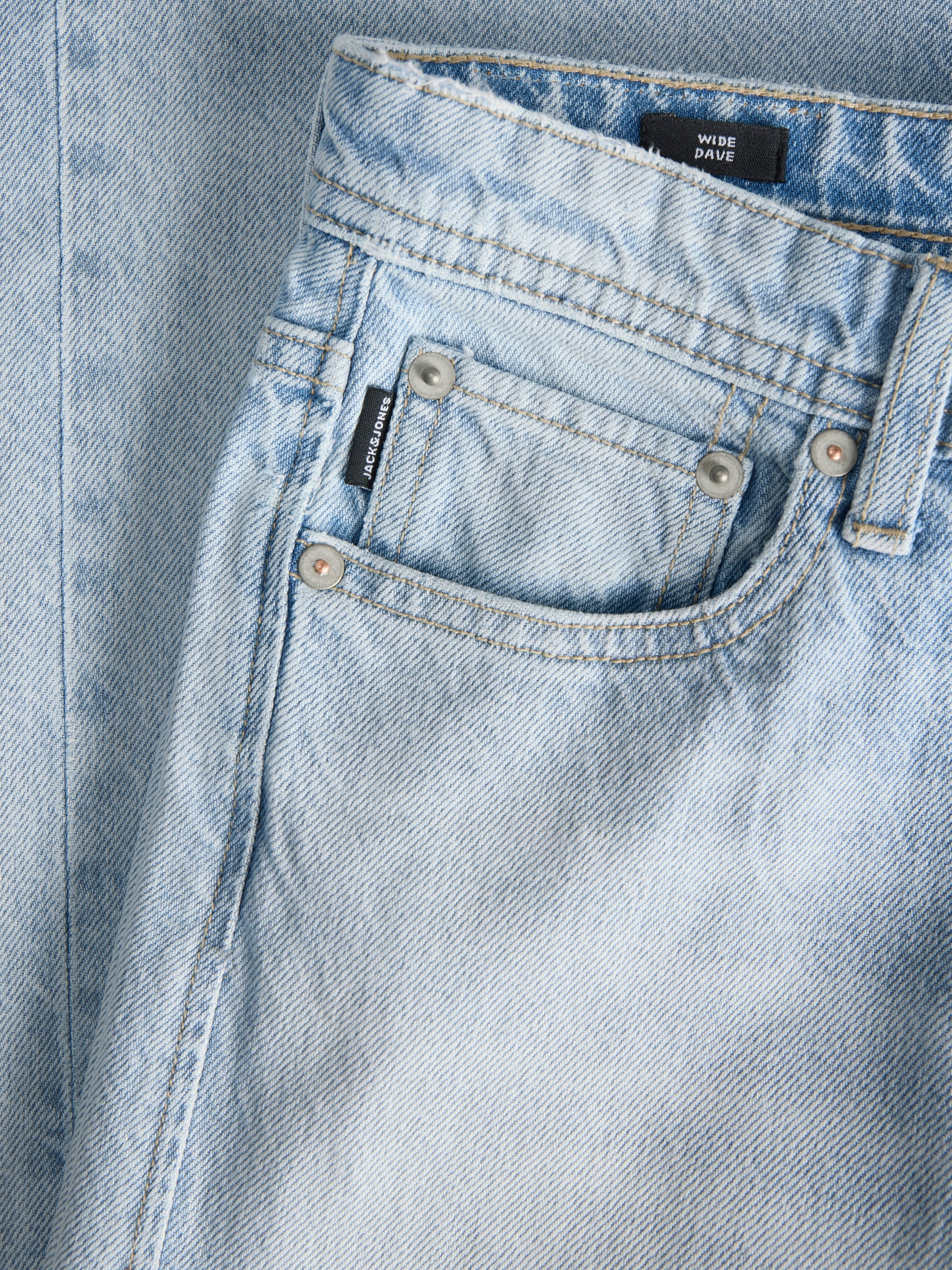 Jack & Jones Junior Relax-fit-Jeans »JJIDAVE JJORIGINAL SQ 151 SN JNR«