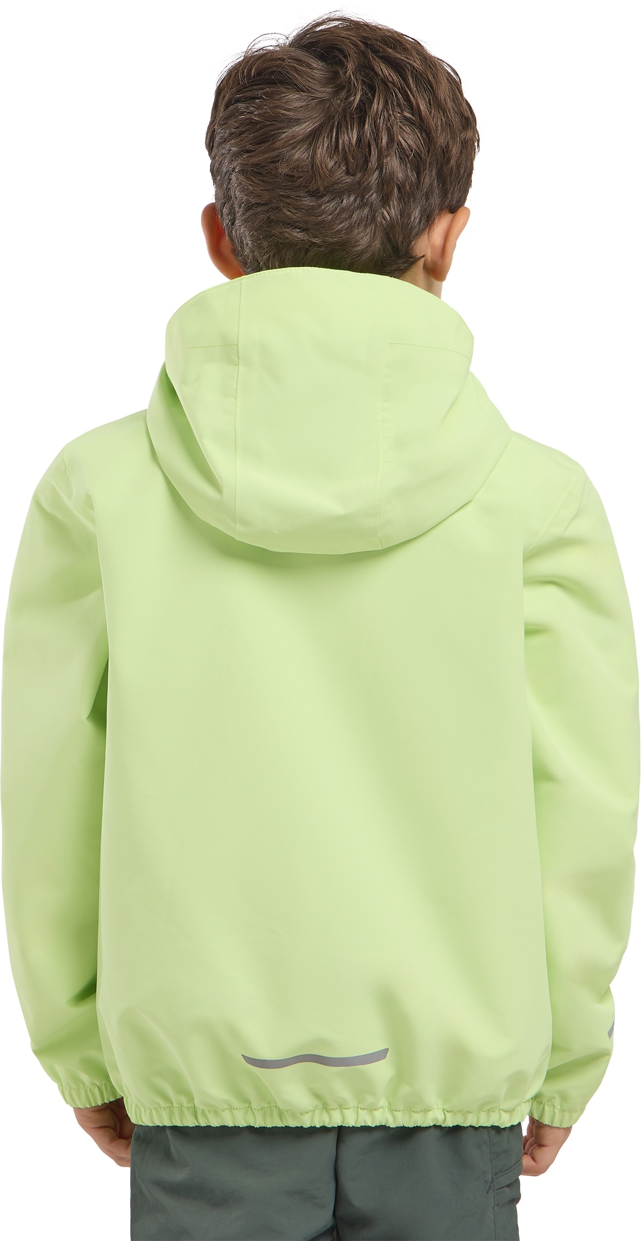 Jack Wolfskin Outdoorjacke »FLAZE JACKET K« mit Kapuze für Kinder, mit Kapuze, leicht, platzsparend packbar, atmungsaktiv