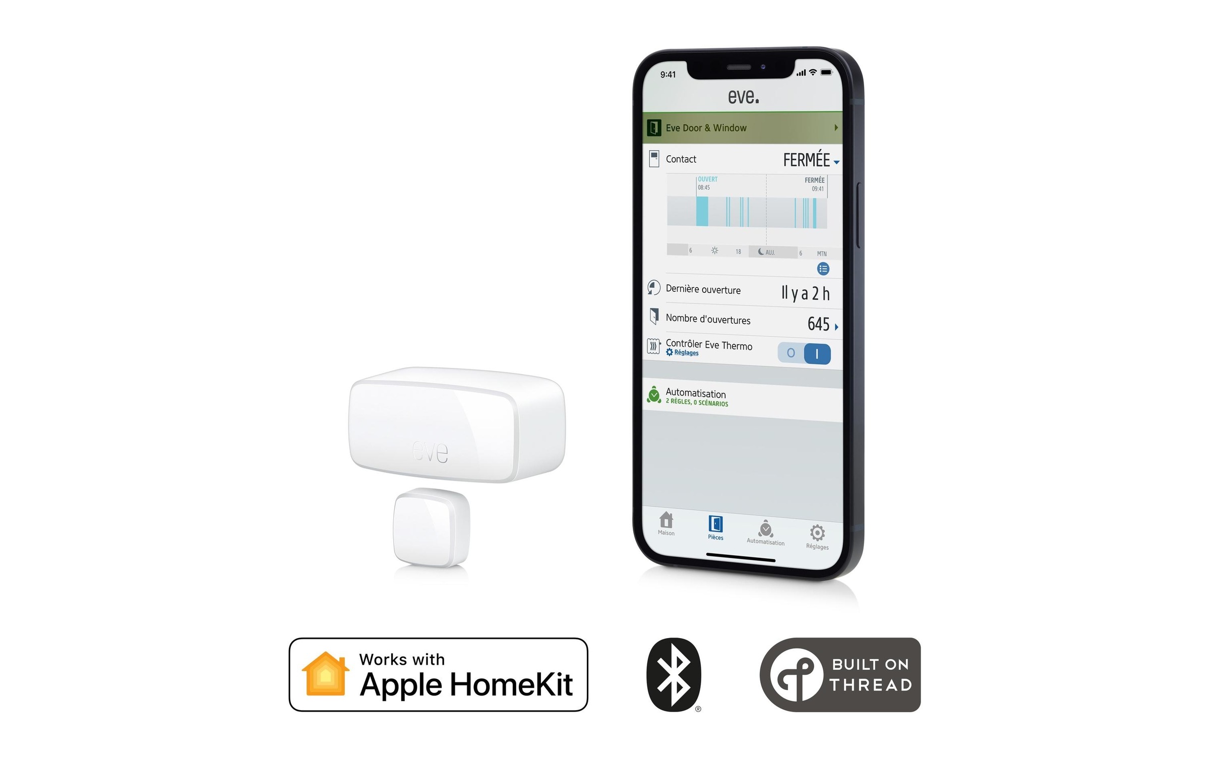 EVE Smarter Kontaktsensor »Eve Door & Window 3er Pack«