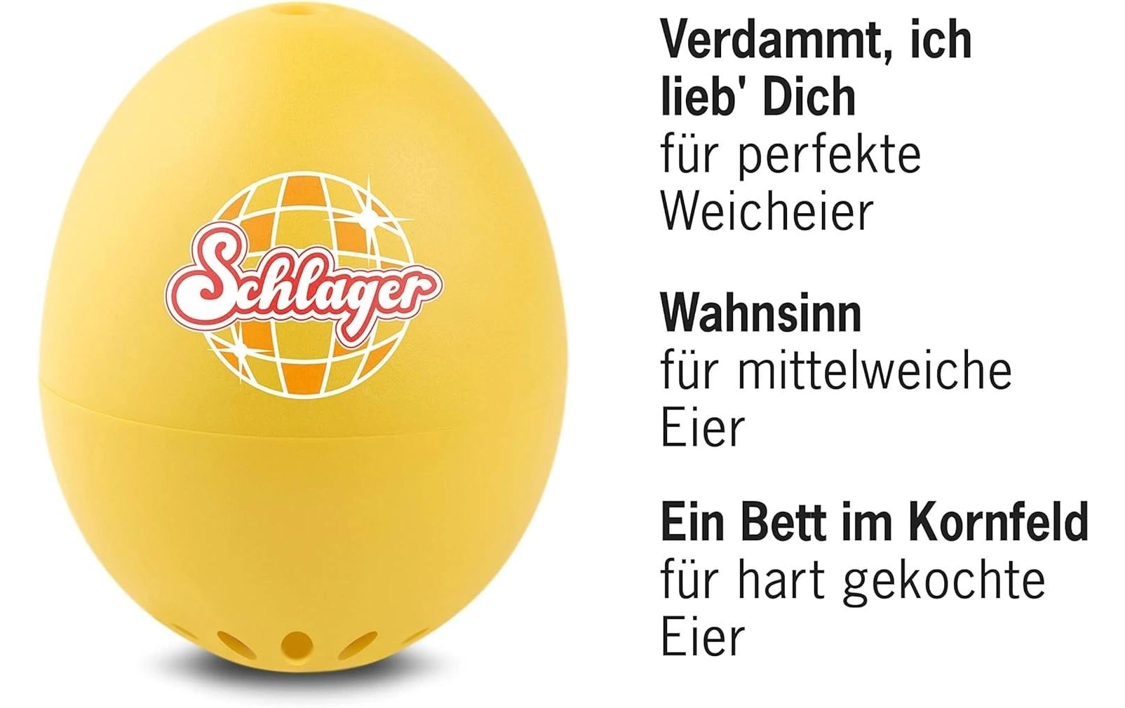   Minuteur de cuisine »PiepEi Singende Eieruhr Schlager«