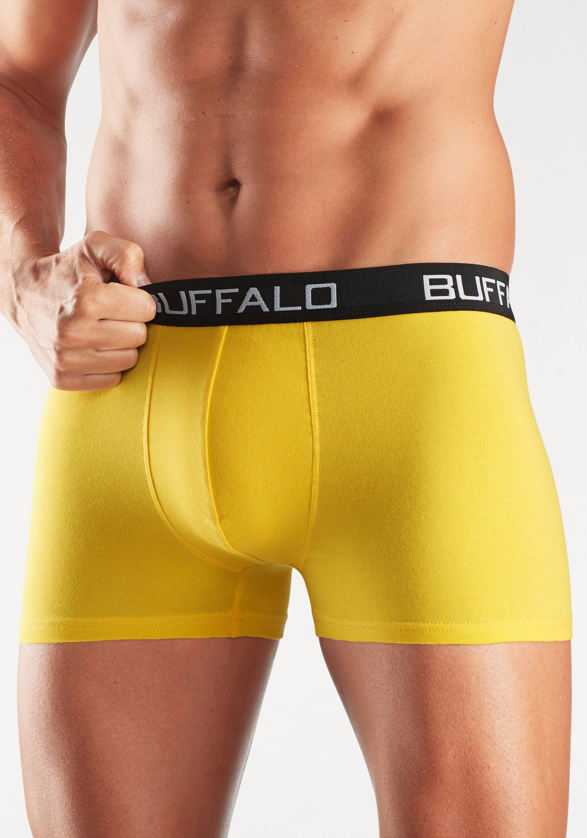 Buffalo Boxer »Boxershorts für Herren« Packung, 4 Stk. aus Baumwoll-Mix