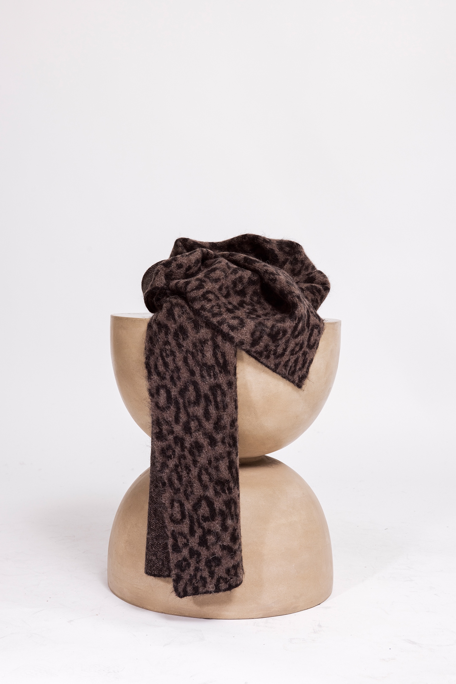 Zhrill Foulard de mode »AYTANA« Modetuch, weicher Materialmix, Leo-Look, Casual Stil