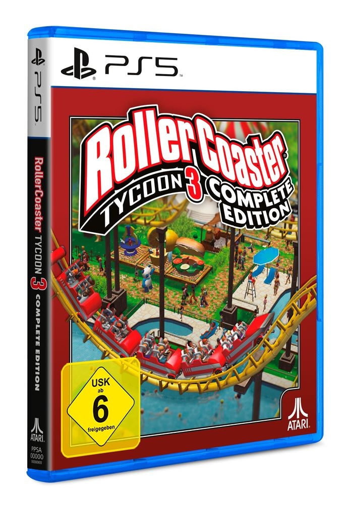 ATARI Logiciel de jeu »Rollercoaster Tycoon 3 Complete Edition« PlayStation 5