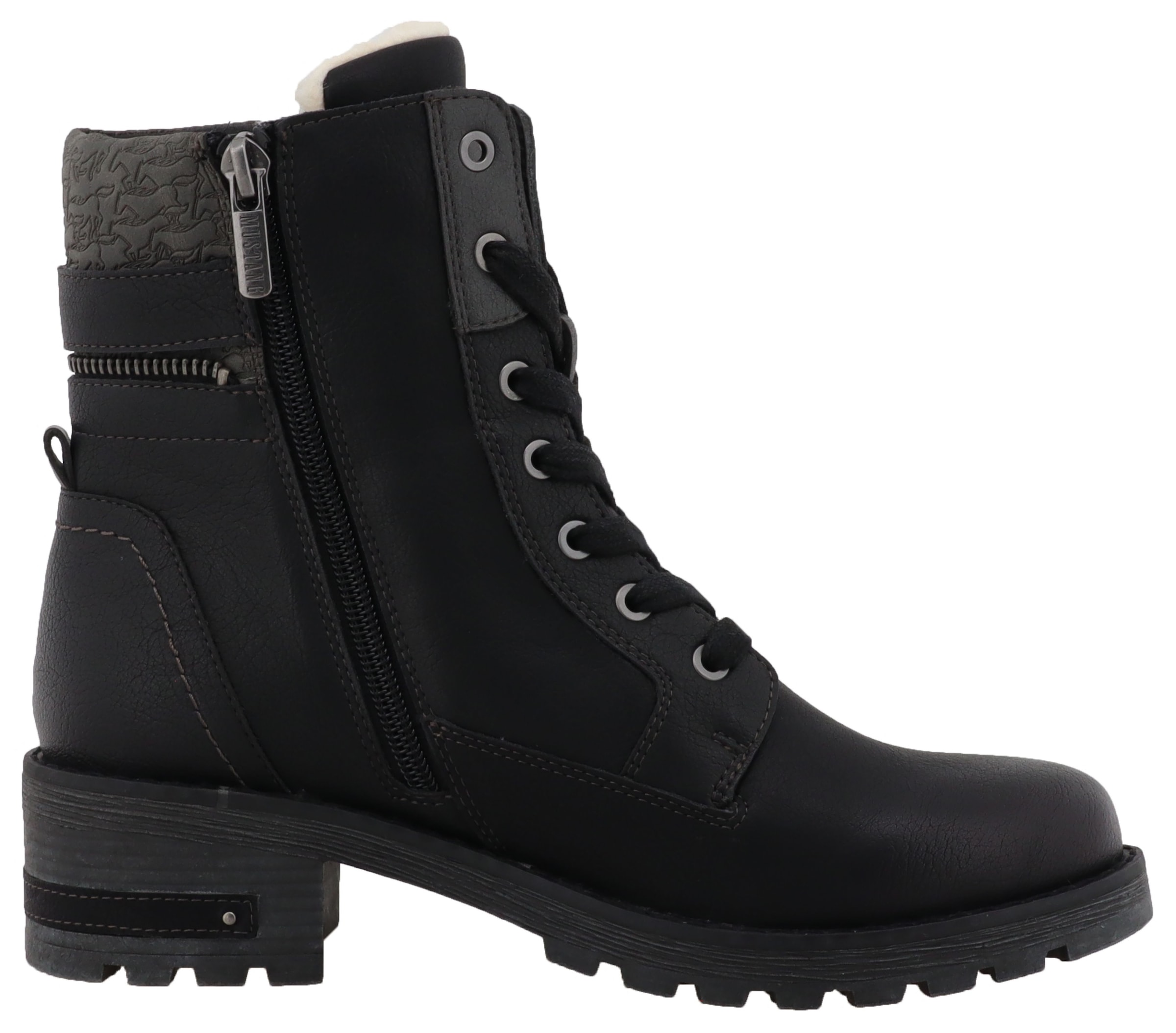 Mustang Shoes Bottes d'hiver »Haukea«  bottines d'hiver, boots avec fermeture éclair intérieure