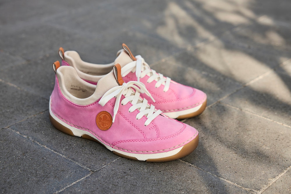 Rieker Baskets slip-on  mocassin, chaussure à enfiler, sneaker de loisirs en similicuir