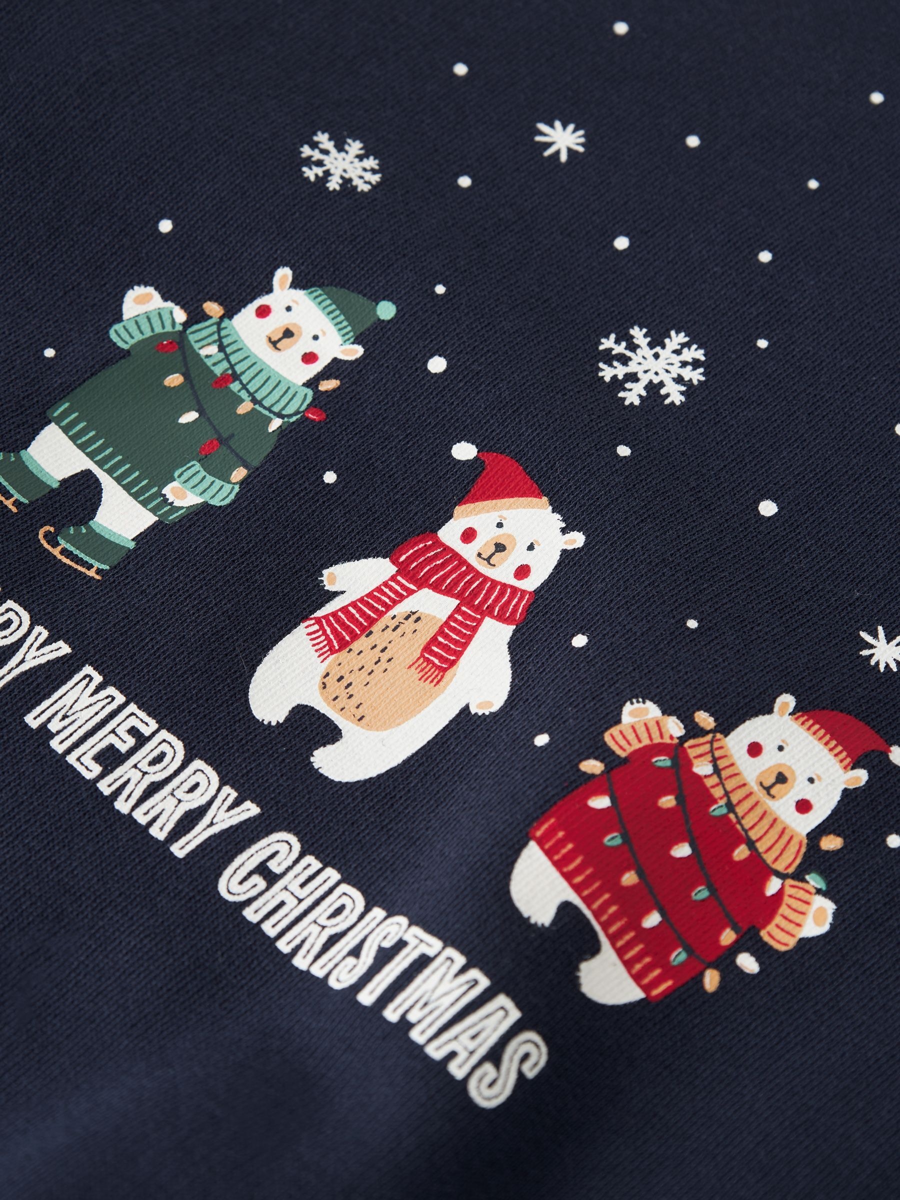 Name It Sweatshirt »NMMVISMAS LS NREG SWEAT BRU«