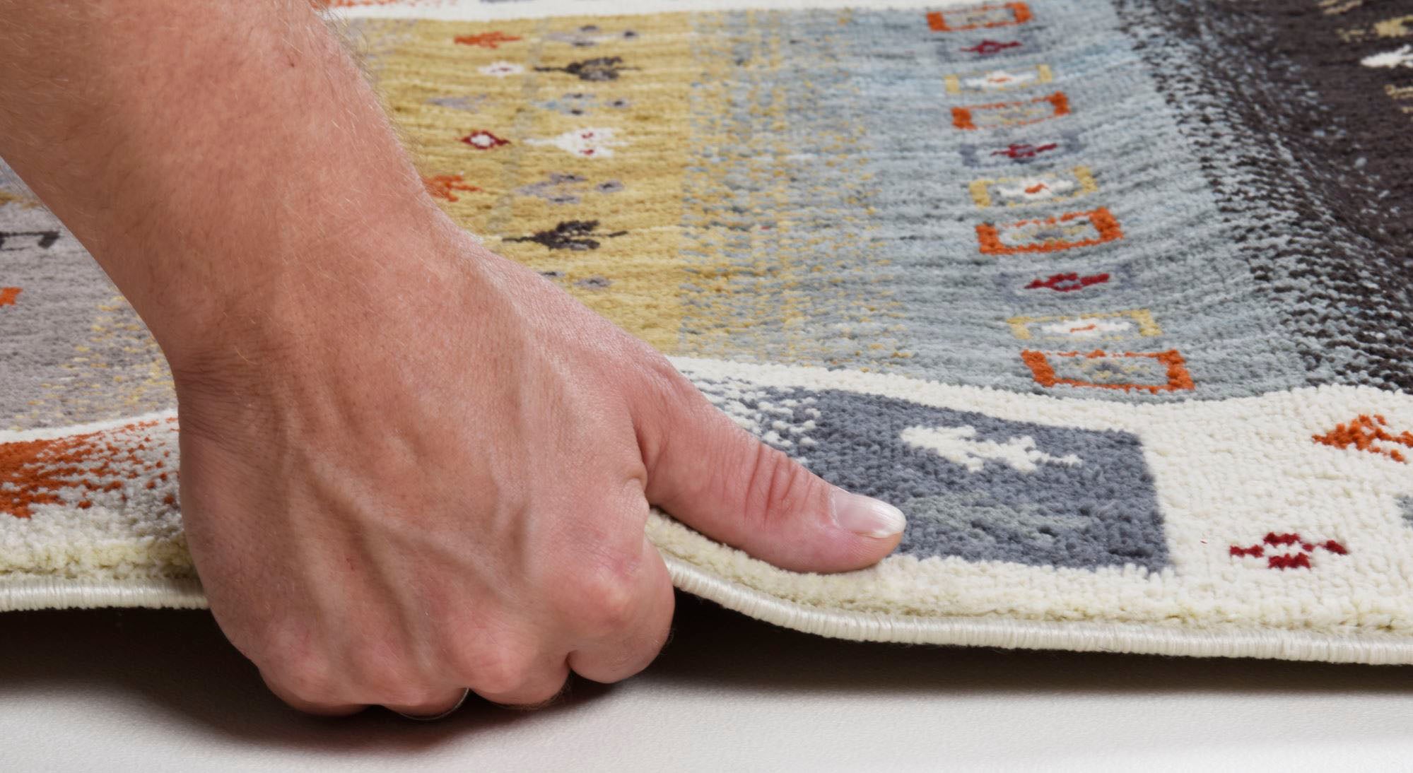 Gino Falcone Tapis »Francecso 24722« Rectangulaire 14 mm Höhe besonders weich durch Microfaser, ideal im Wohnzimmer & Schlafzimmer