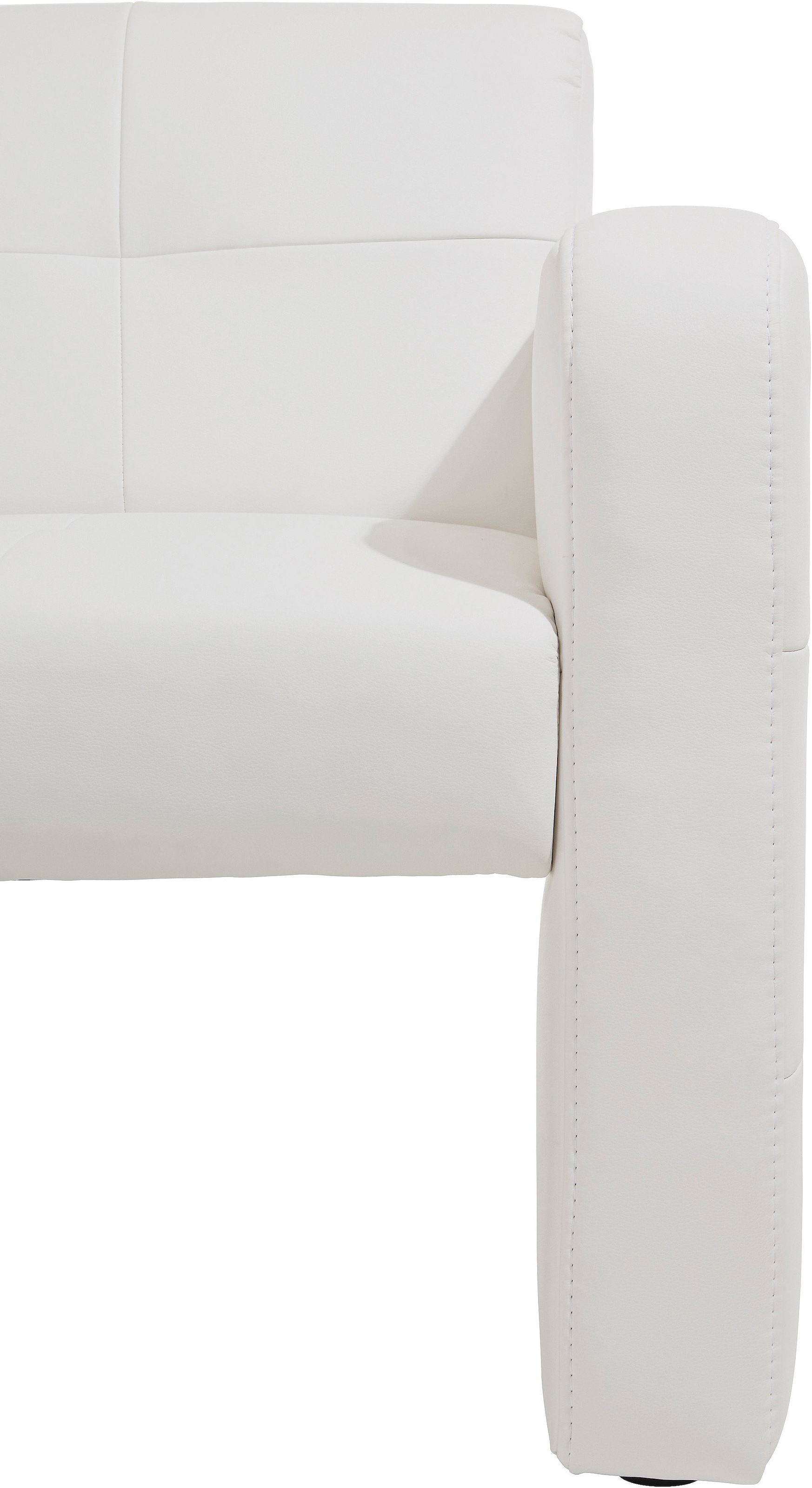 exxpo - sofa fashion 2-places »Barista, modern und bequem, hoher Sitzkomfort« moderne Sitz- und Rückenverarbeitung, frei im Raum stellbar