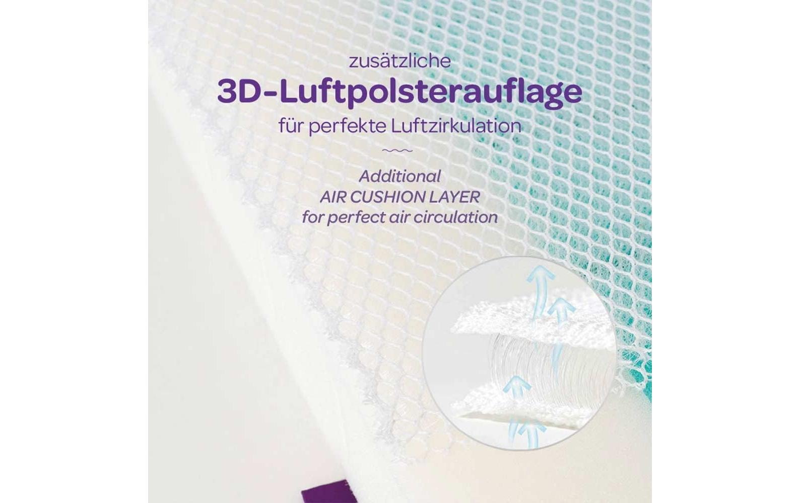 Träumeland Matelas pour enfants »Brise« 11 cm hoch 1 cuis tlg.