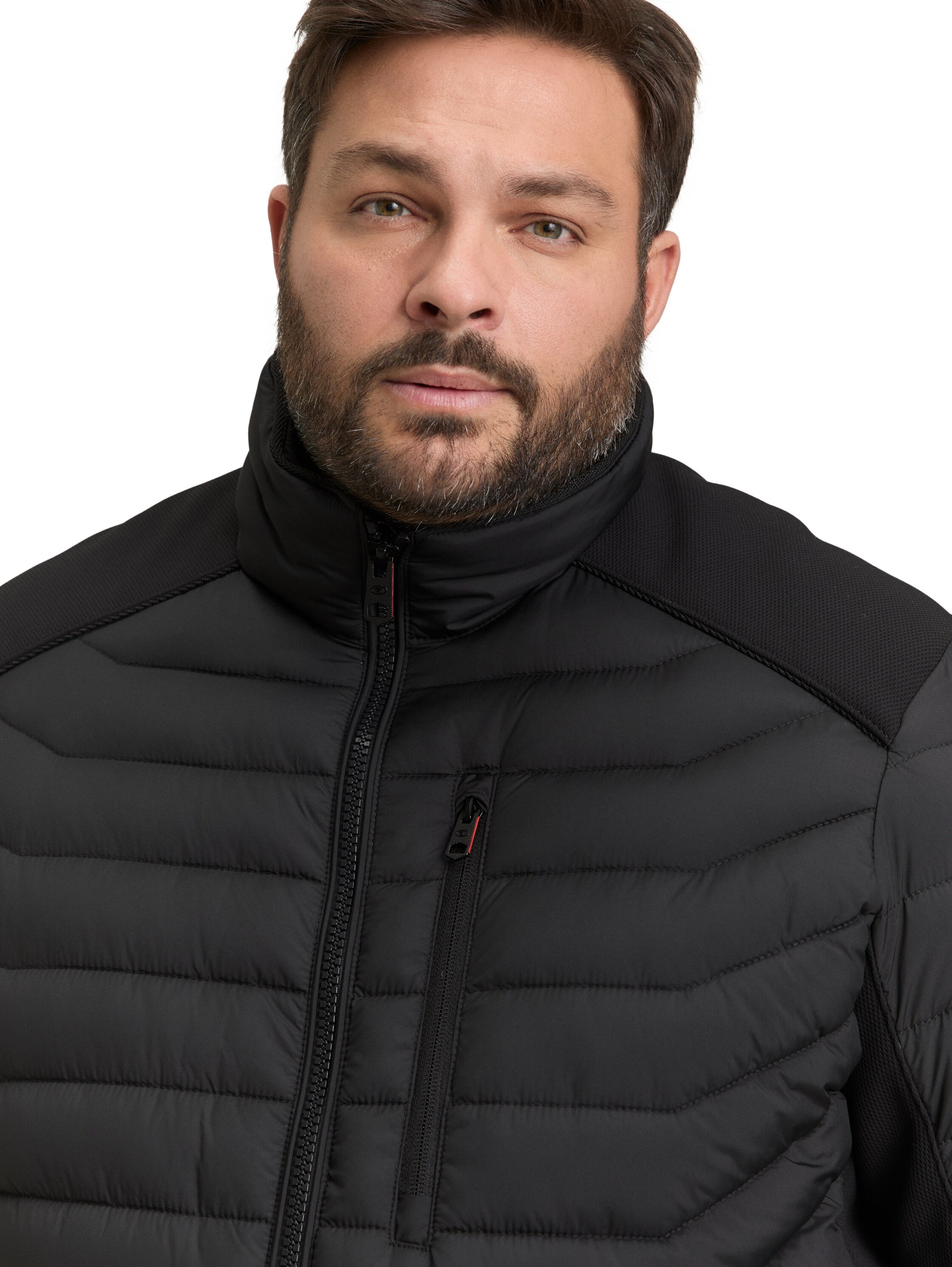 TOM TAILOR PLUS Pull en tricot avec broderie logo / grandes tailles