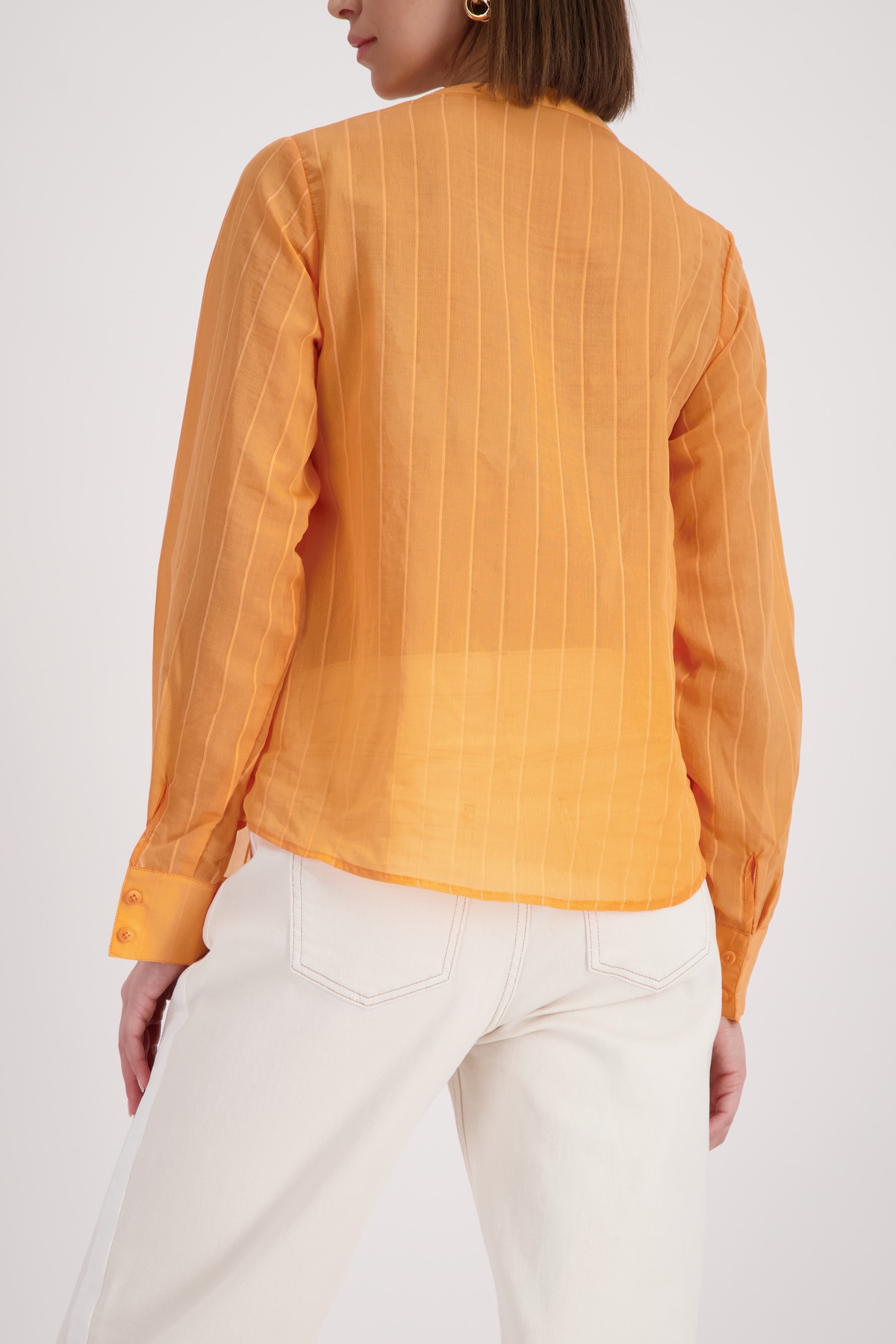 Monari Blouse à manches longues »Streifen + Volants« Regular fit mit Volants