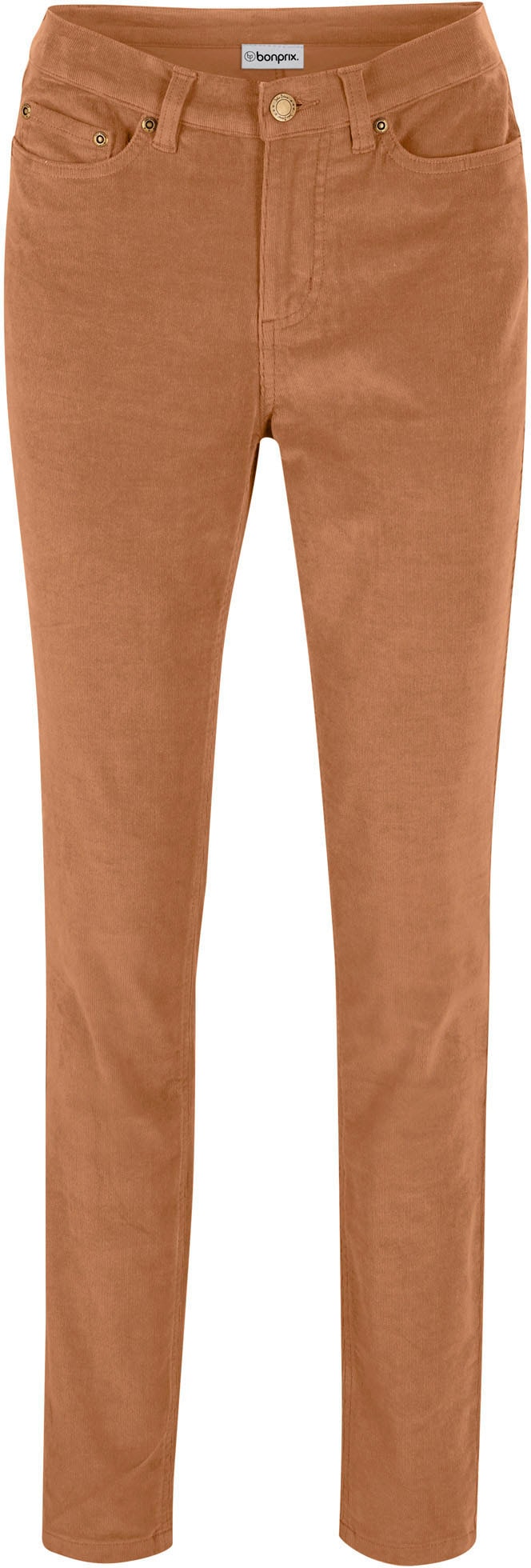 bonprix Pantalon en velours côtelé »Stretch-Cordhose, Skinny«  aus Baumwolle und Elasthan, schmale Passform, Skinny Fit