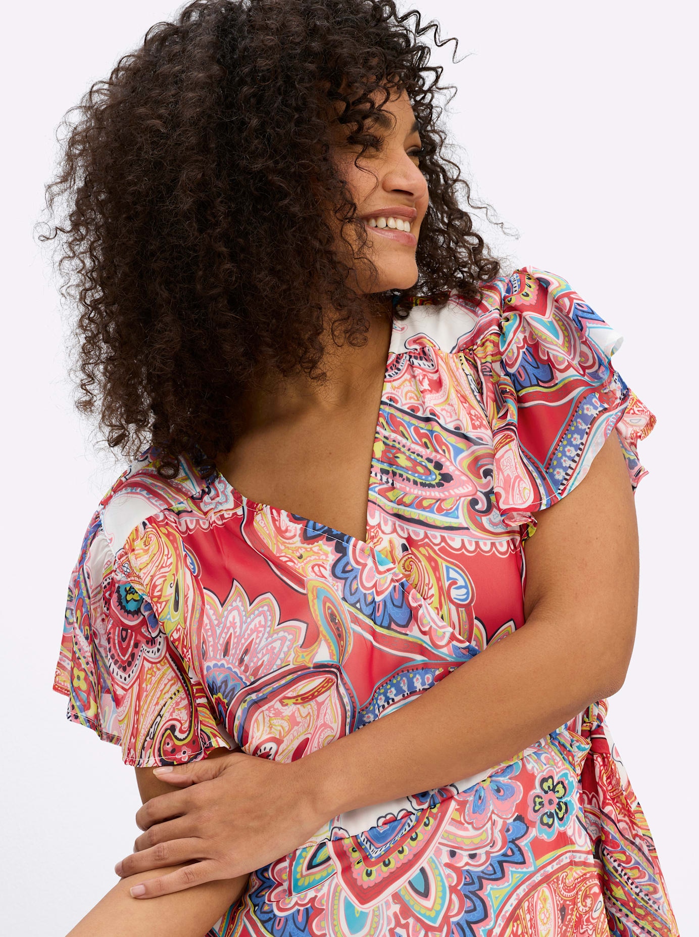sheego by Joe Browns Robe d'été »Kleid« Poches pour les mains