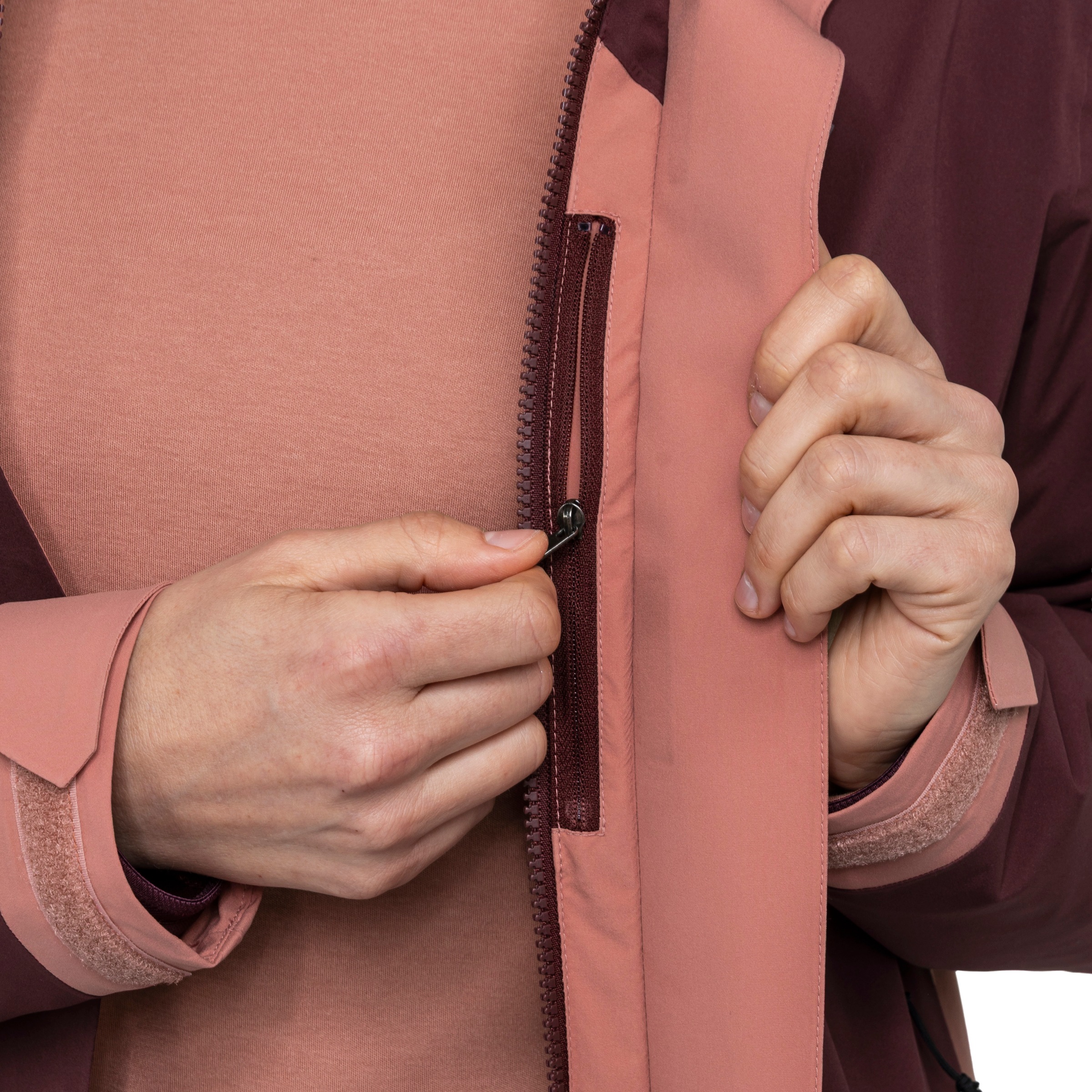 Schöffel Veste fonctionnelle 3 en 1 »3in1 Jacket Style Refoca WMN« 2 cuis tlg. Construction en 2 parties, style sportif, en polyamide