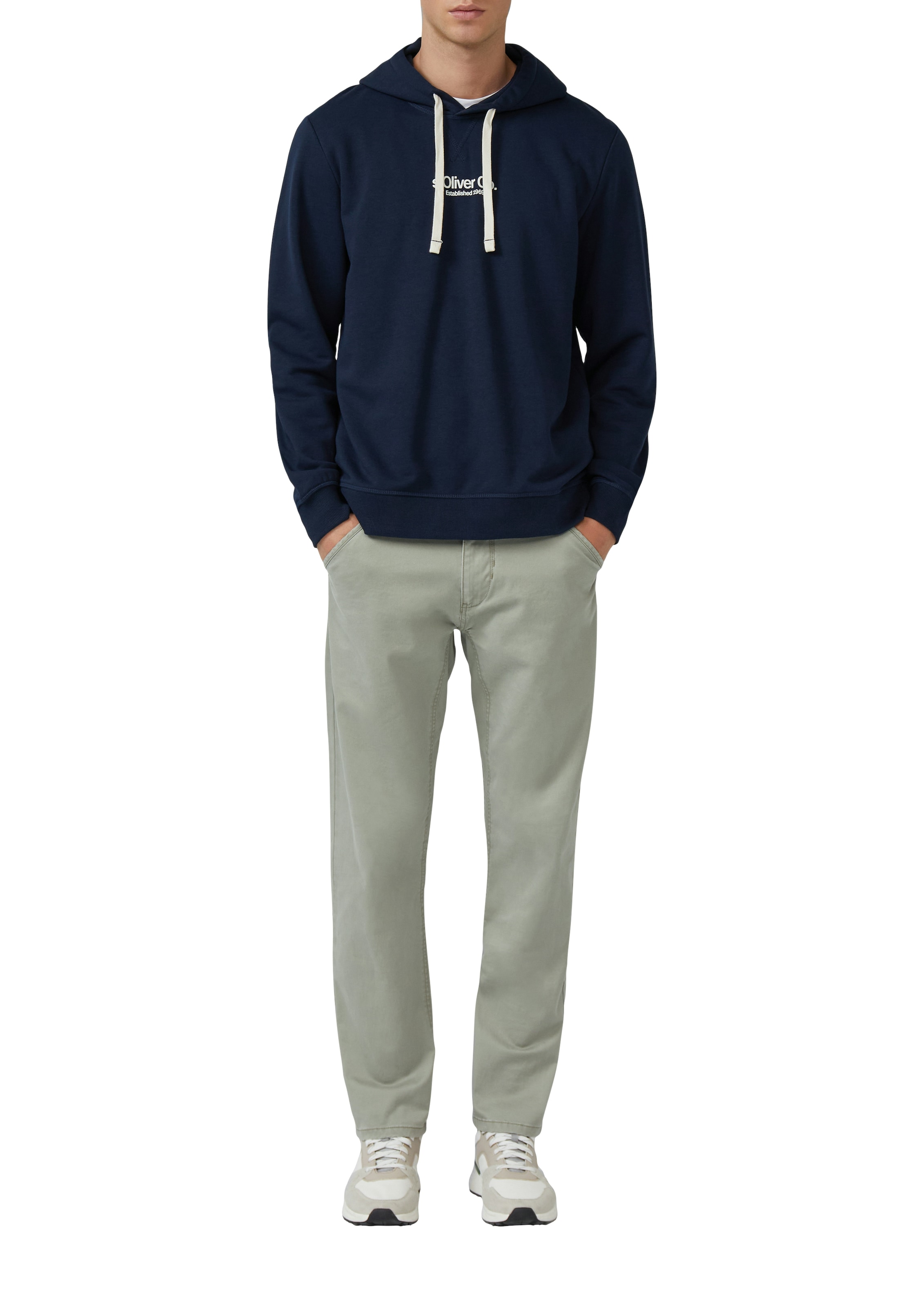 s.Oliver Hoodie , mit Logo Schriftzug
