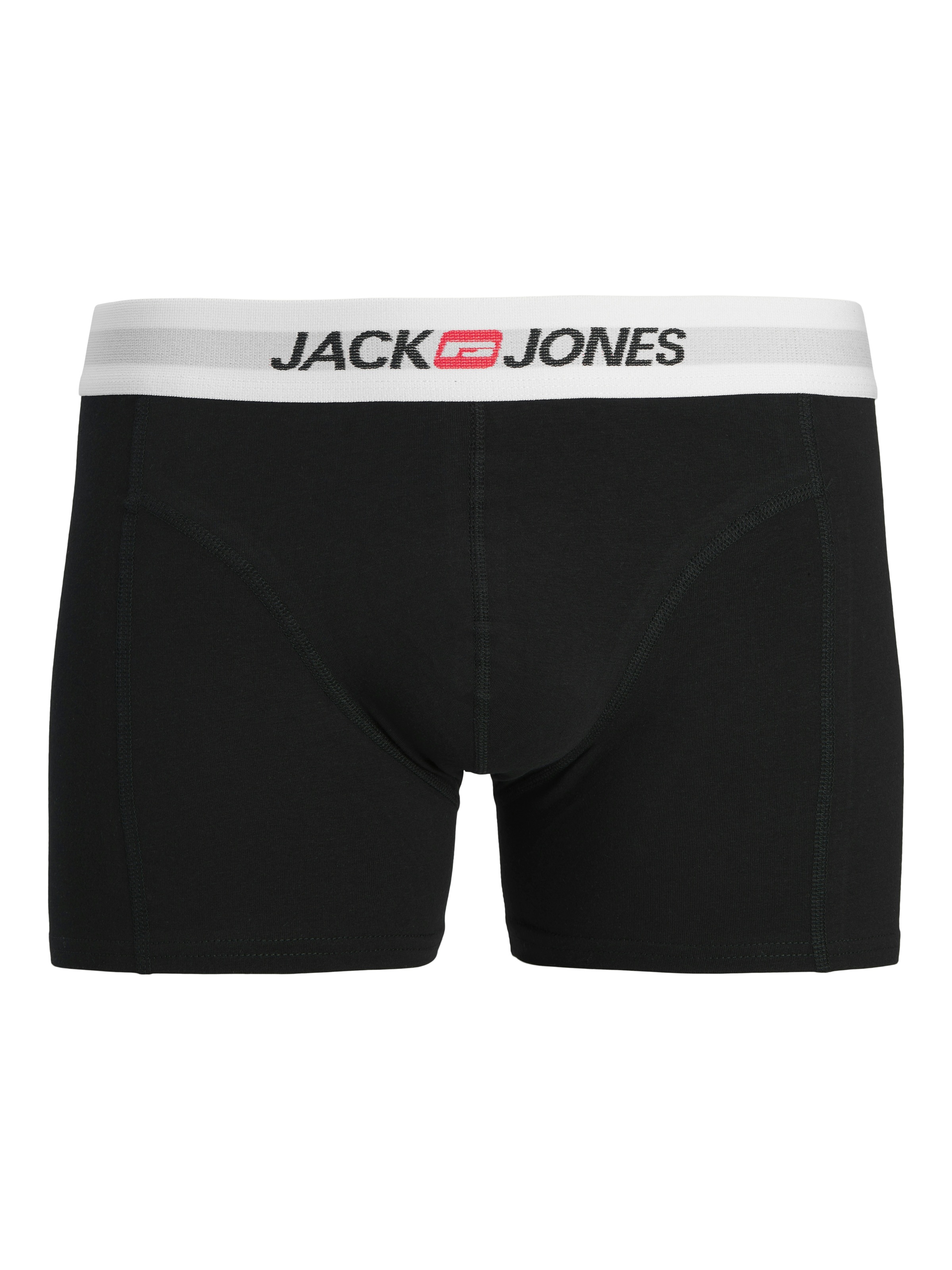 Jack & Jones Tronc »JACOLD – Boxershorts mit farbigem Bund im 6er-Pack« Packung, 6 cuis Druck, modisch, regular fit, Jersey