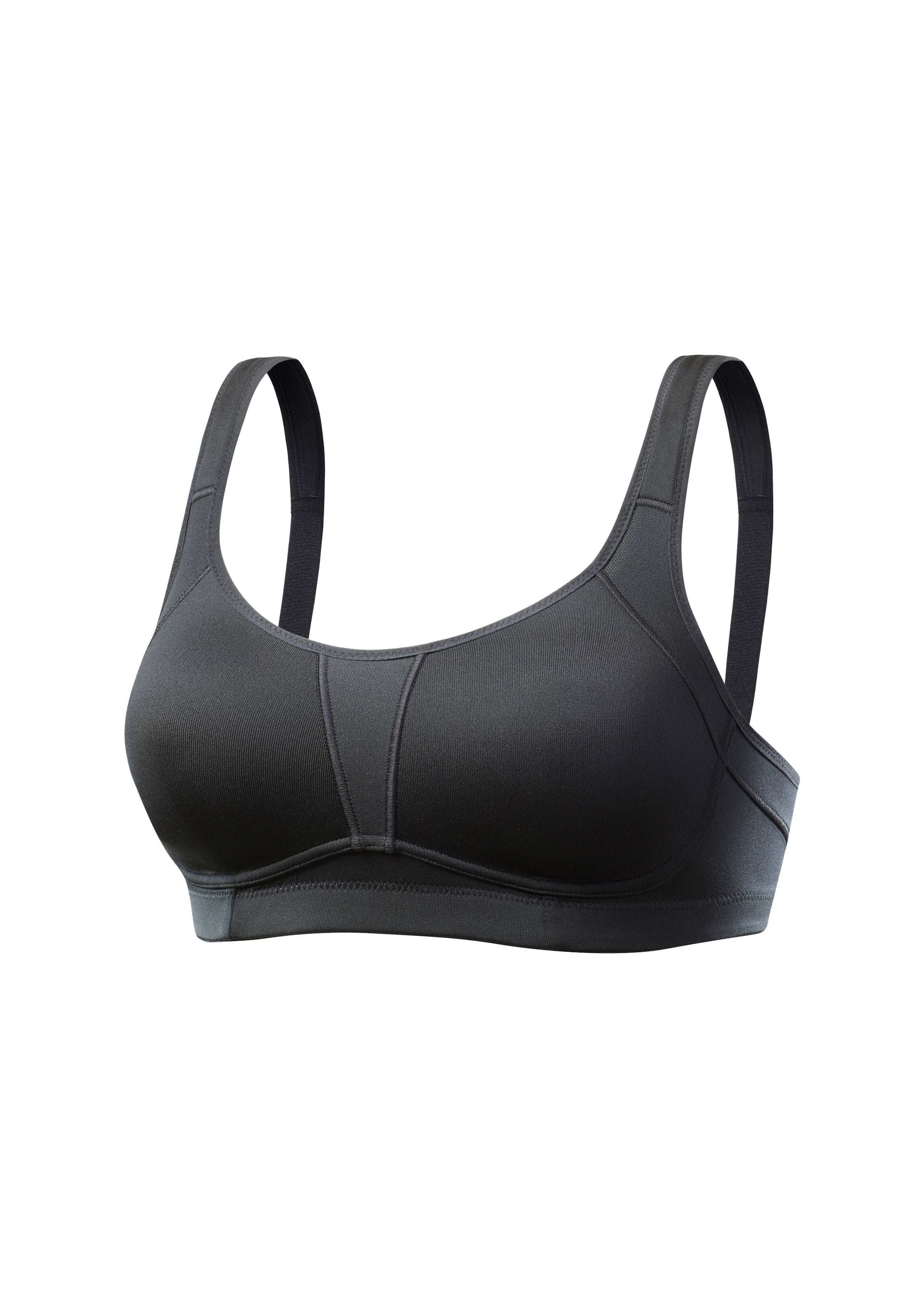 LASCANA ACTIVE Soutien-gorge de sport sans armatures avec larges bretelles légèrement rembourrées