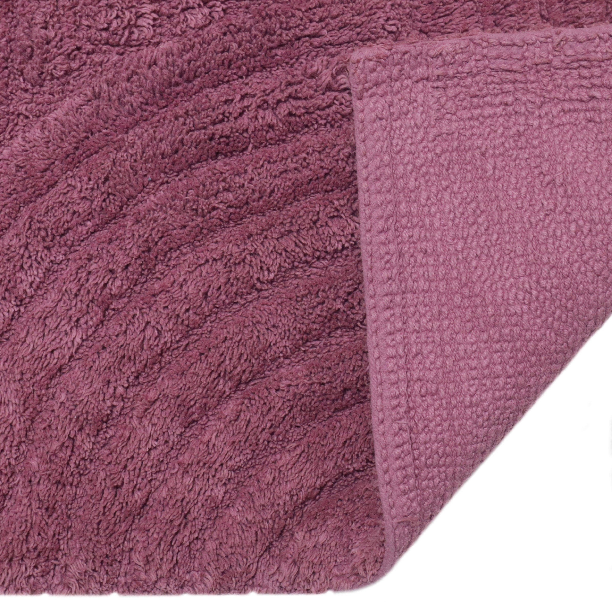 my home Tapis de bain »Juna, Badvorleger, Badezimmer Teppich, Zen, Scandi, Boho« Höhe 15 mm Baumwolle, Hoch-Tief-Effekt, weich