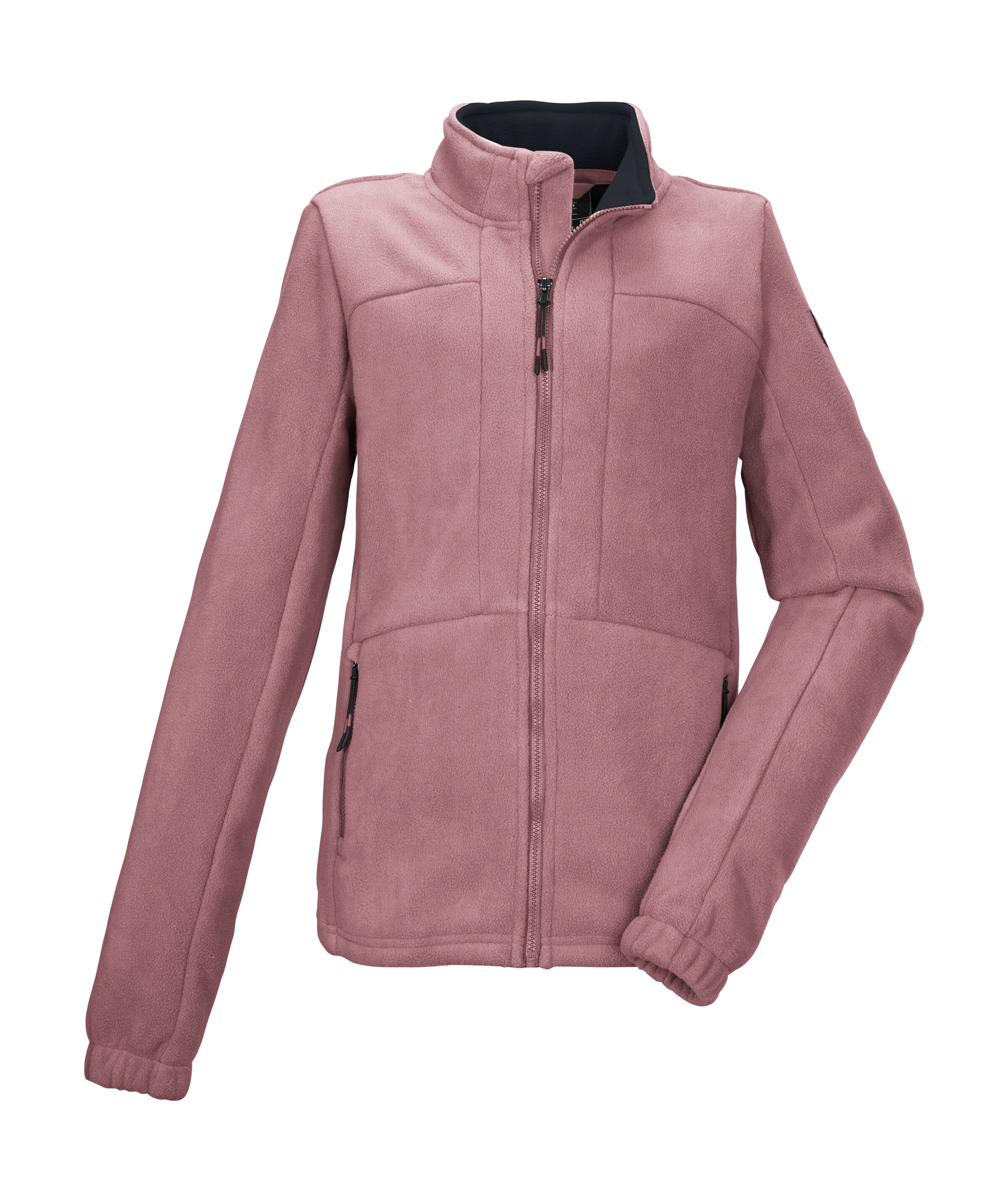 Killtec Veste polaire »KOW 216 GRLS FLC JCKT« veste polaire avec protège-menton, côtes élastiques et poches zippées