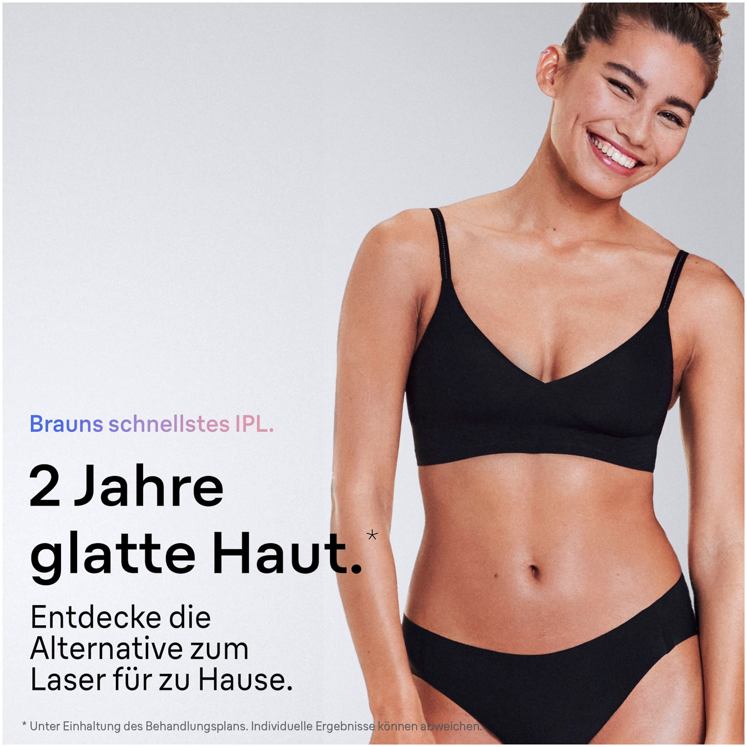 Braun Épilateur IPL »Smart Skin i·expert PL7249« 3 Aufsätze für Gesicht & Körper, Venus Rasierer, Mini-Rasierer