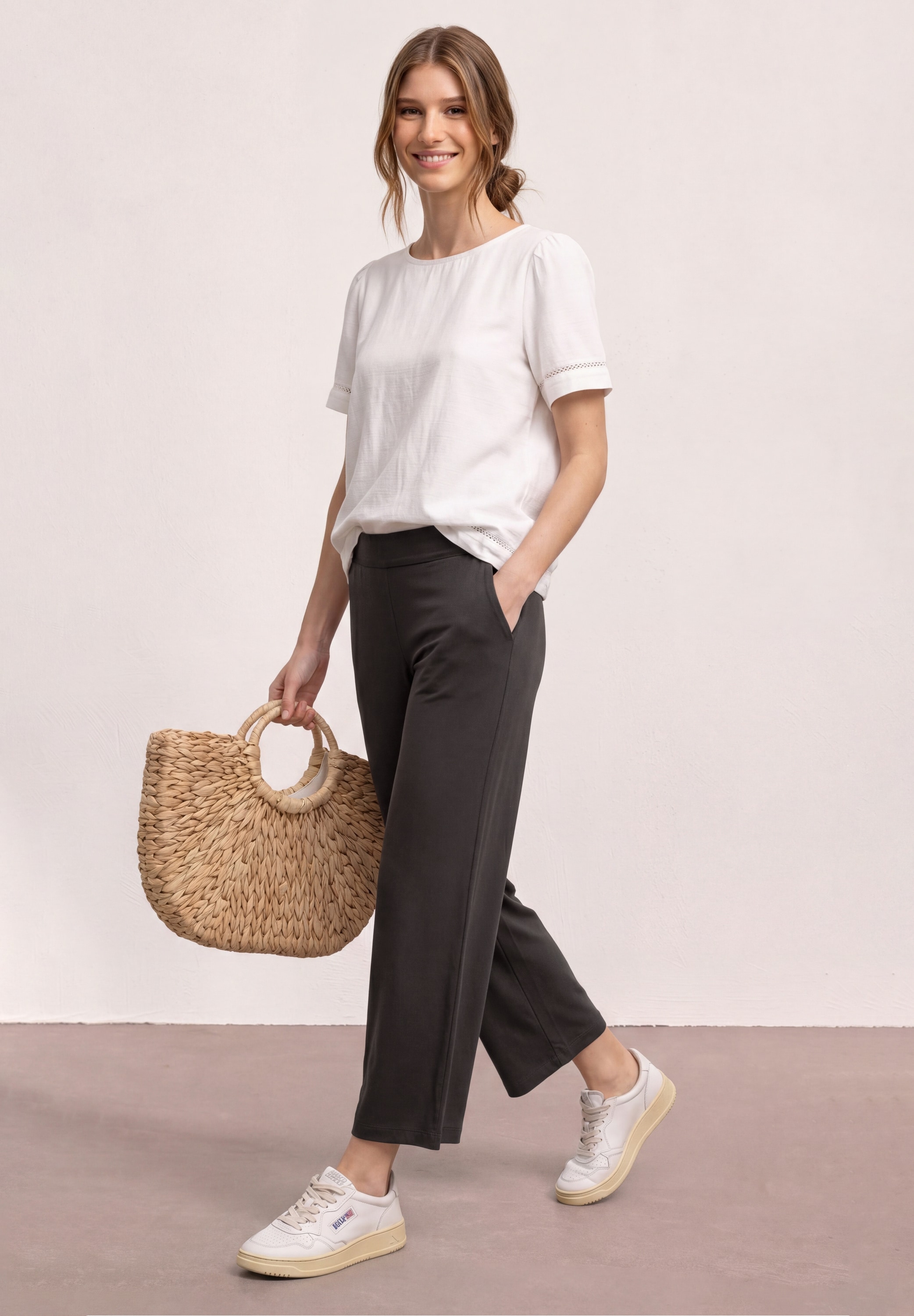 STREET ONE Pantalon en tissu »Style Emee«  im Loose Fit