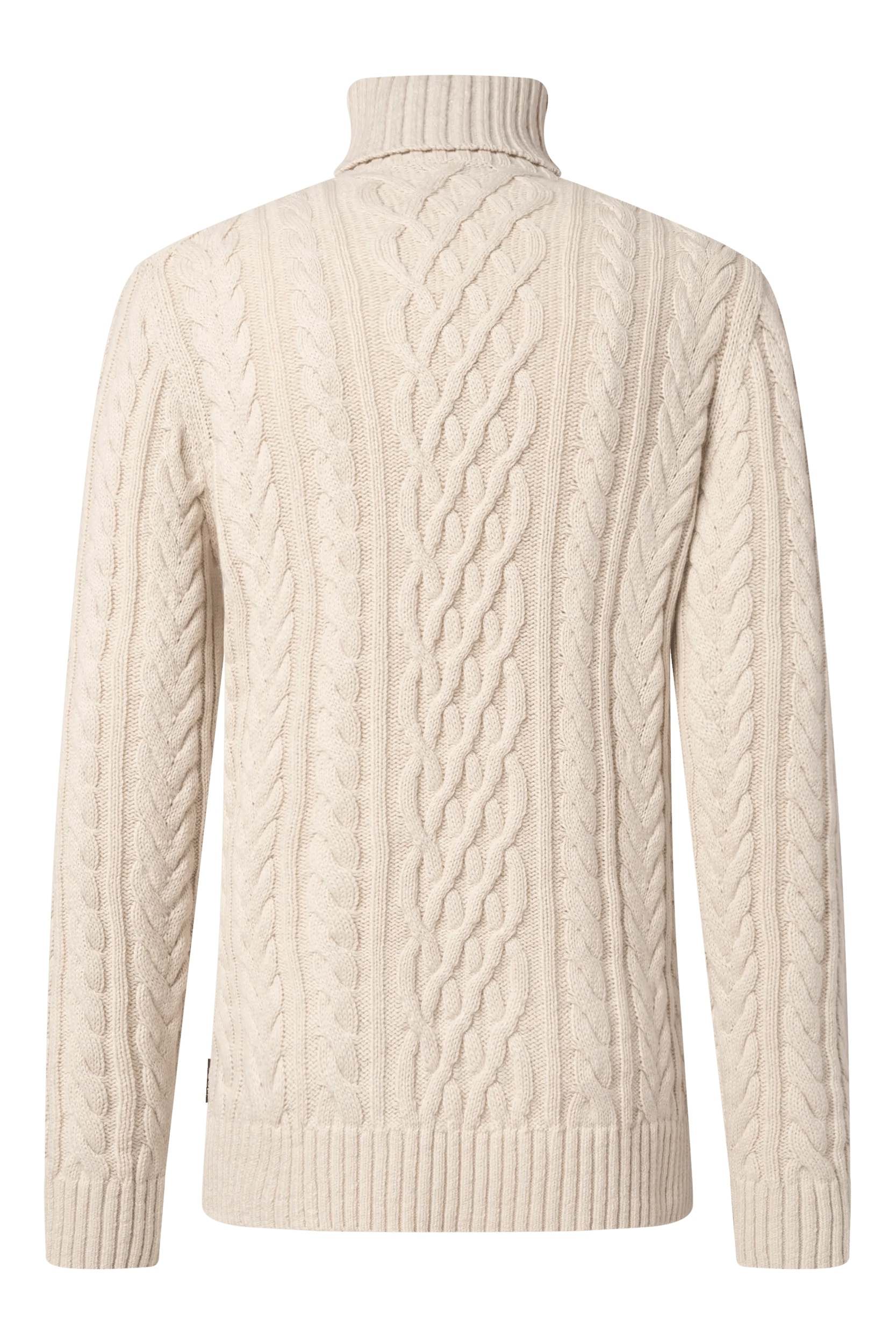 JOOP! Pull en tricot »Lerresto« Regular fit avec col roulé