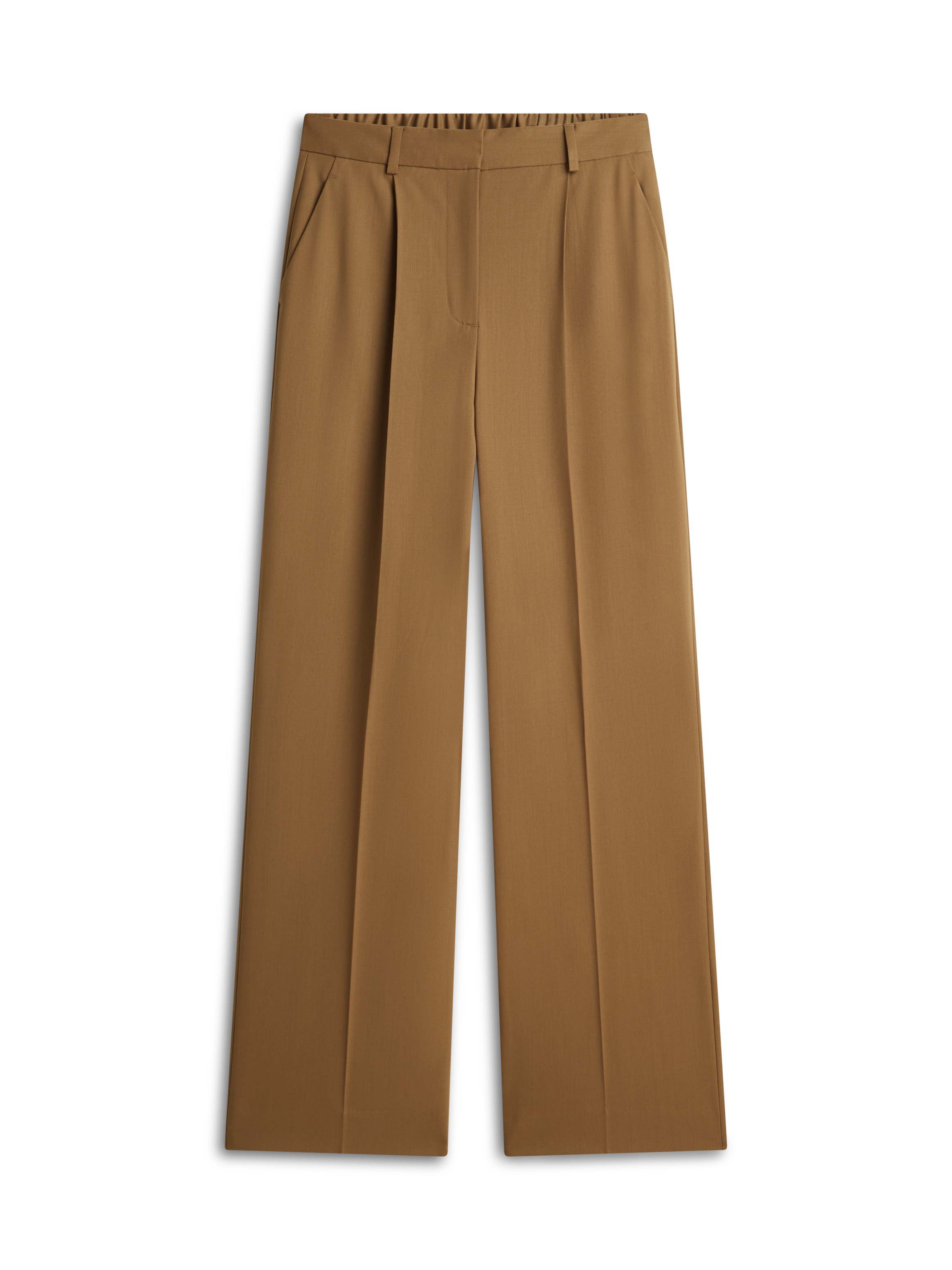 Tommy Hilfiger Pantalon de costume »TIMELESS WOOL WIDE LEG PANT«  mit Wolle