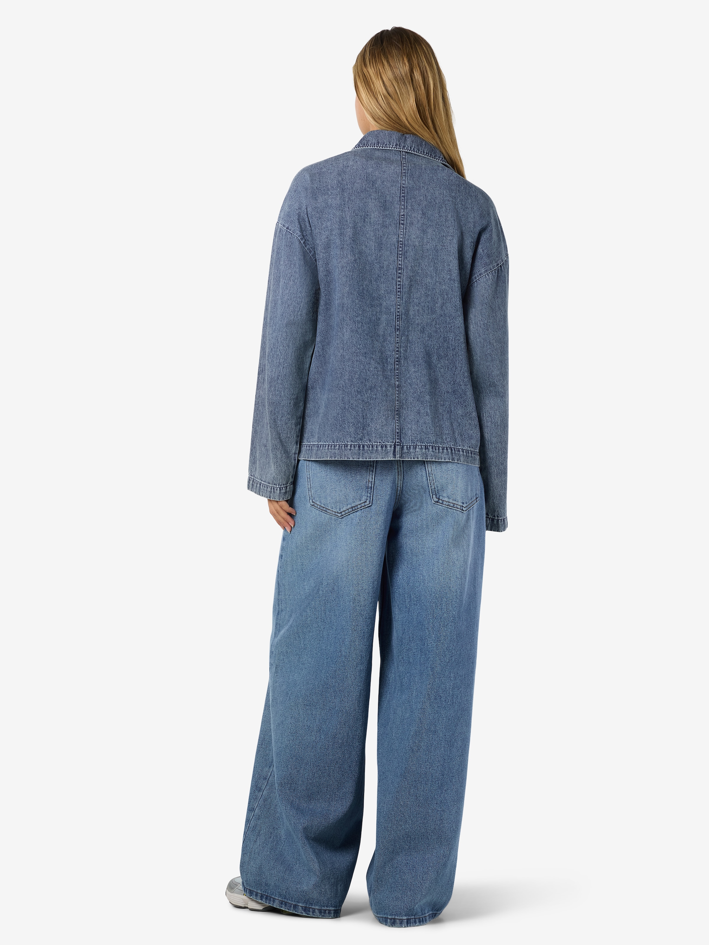 Noisy may Blouse en jean »NMENZA L/S OVERSIZE SHIRT MG004MB NOOS«