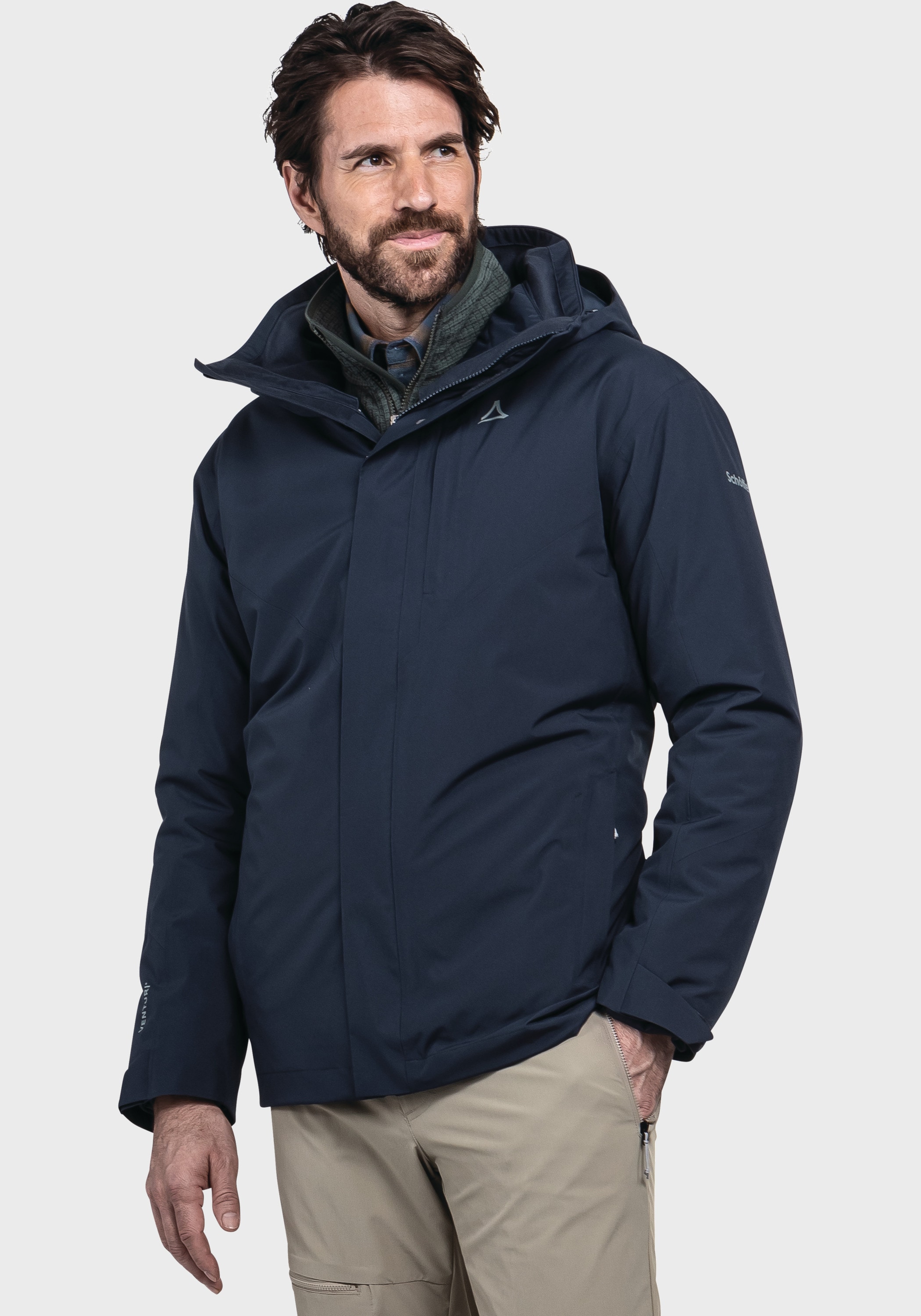 Schöffel Doppeljacke »Hiking 3in1 Jacket Style Tamina MNS« ohne Kapuze