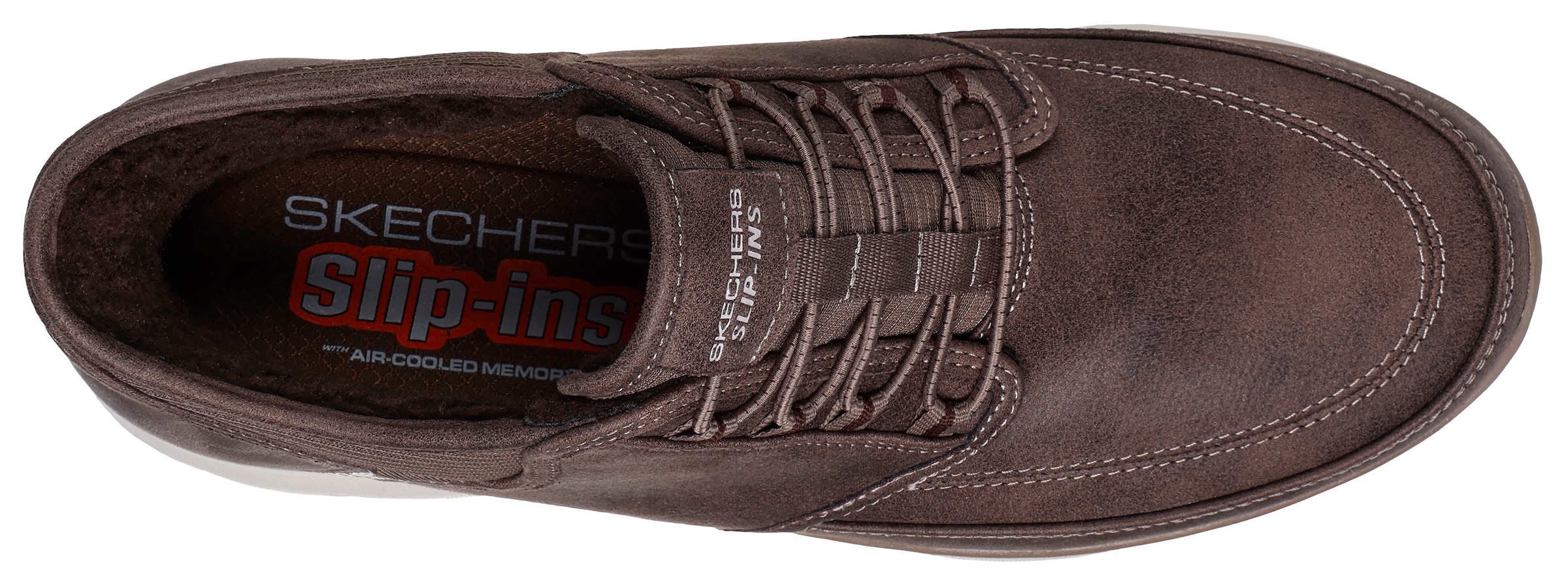 Skechers Baskets slip-on »SUMMITS«  , bottines à lacets, baskets Mid Cut avec Hands Free Slip-Ins™