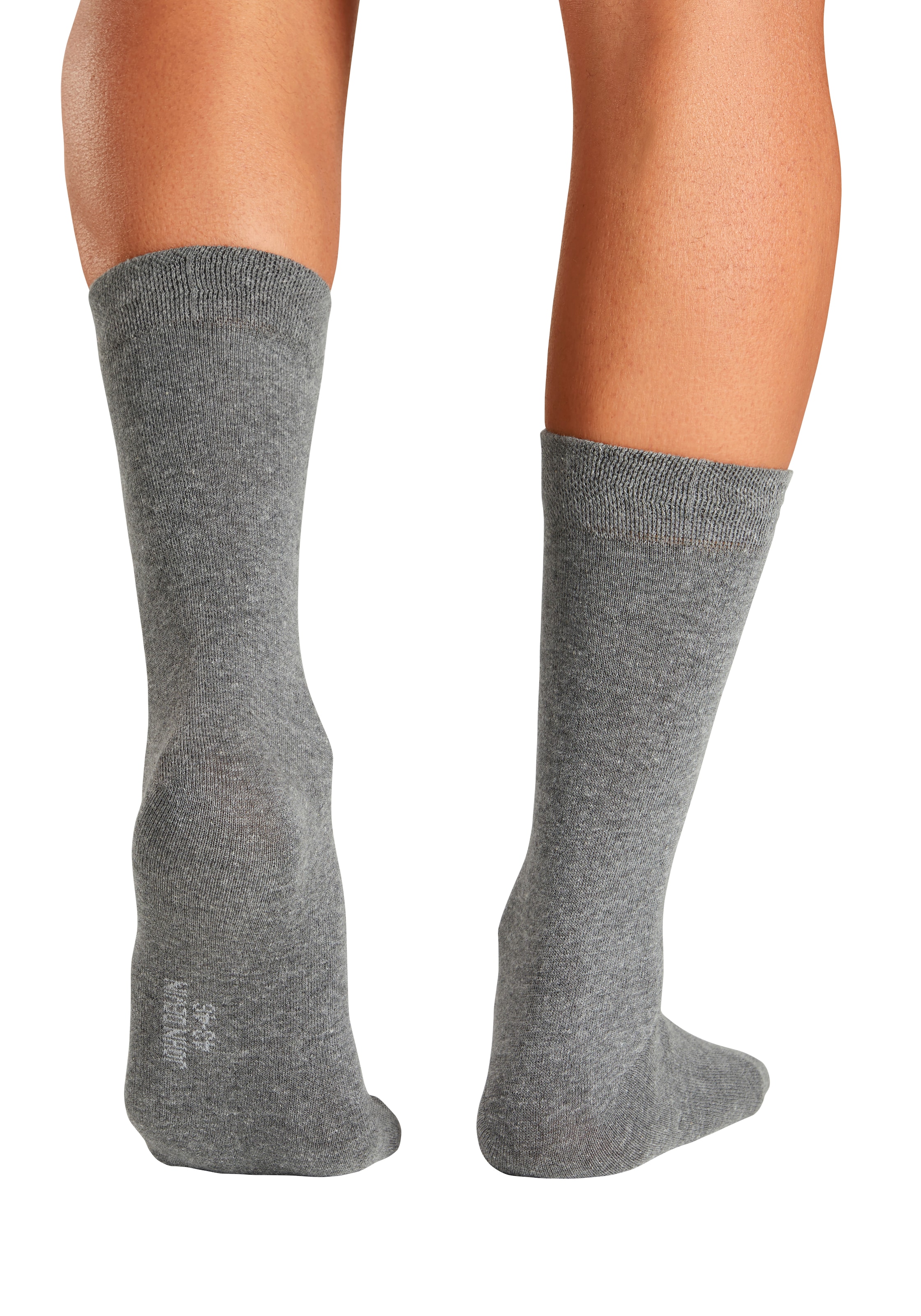 John Devin Chaussettes d'affaires Packung, 3 cuis tlg. mit längerer Schaftlänge, verpackt in einer Box