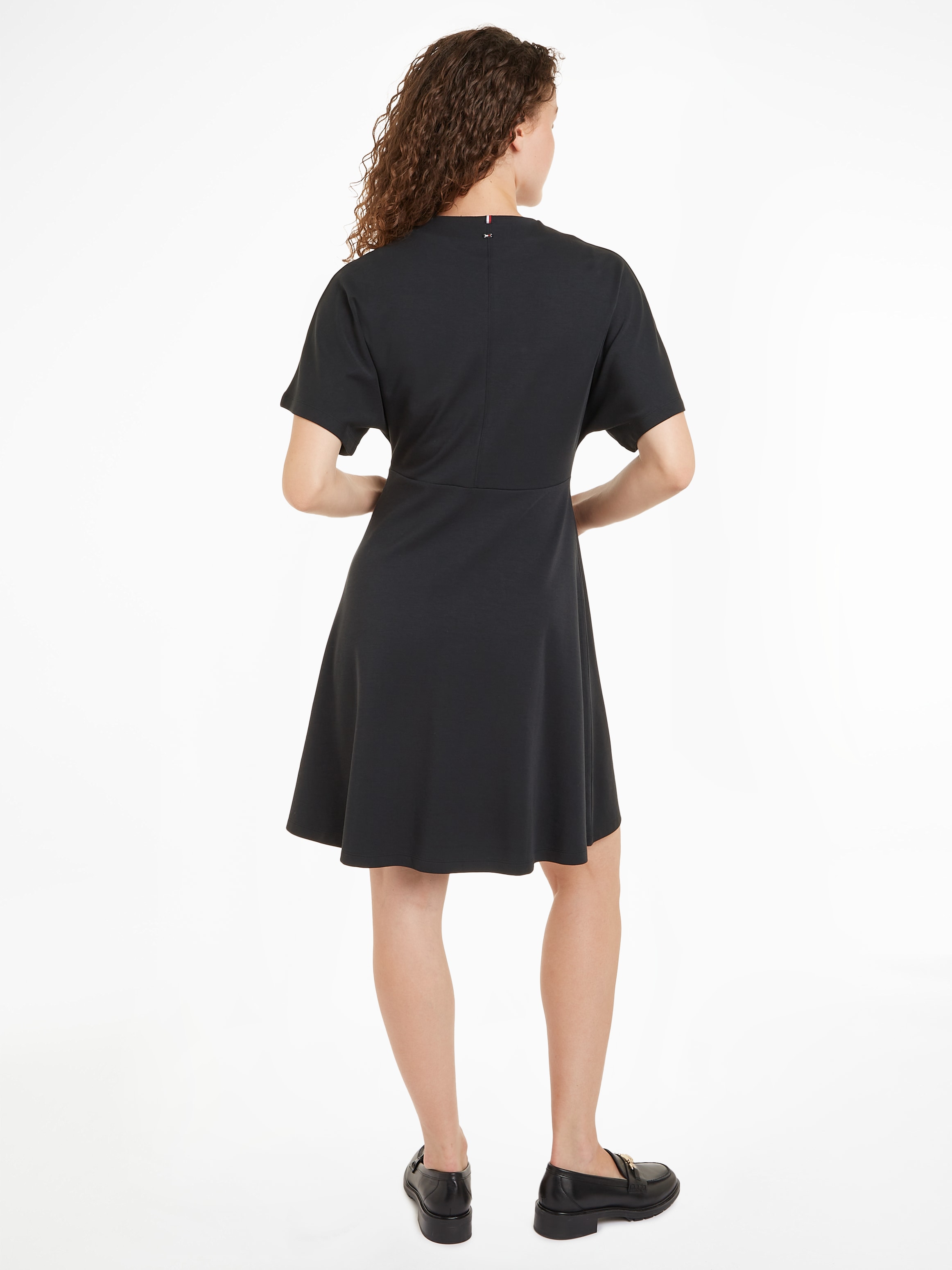 Tommy Hilfiger Robe en jersey »F&F INTERLCK MODAL KNEE DRS SS« in Knielänge