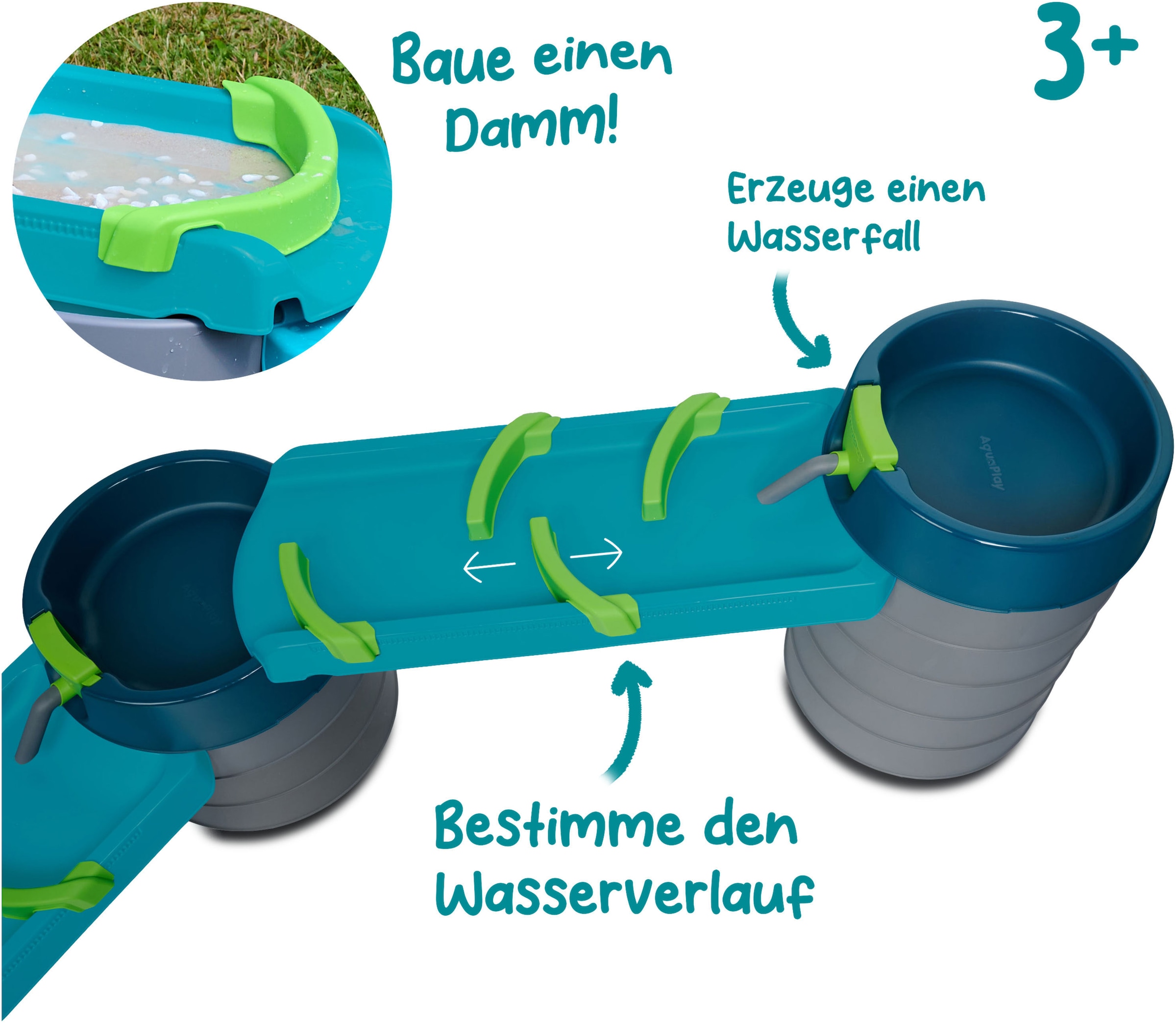 Aquaplay Wasserbahn »Mudway STREAM« Made in Germany