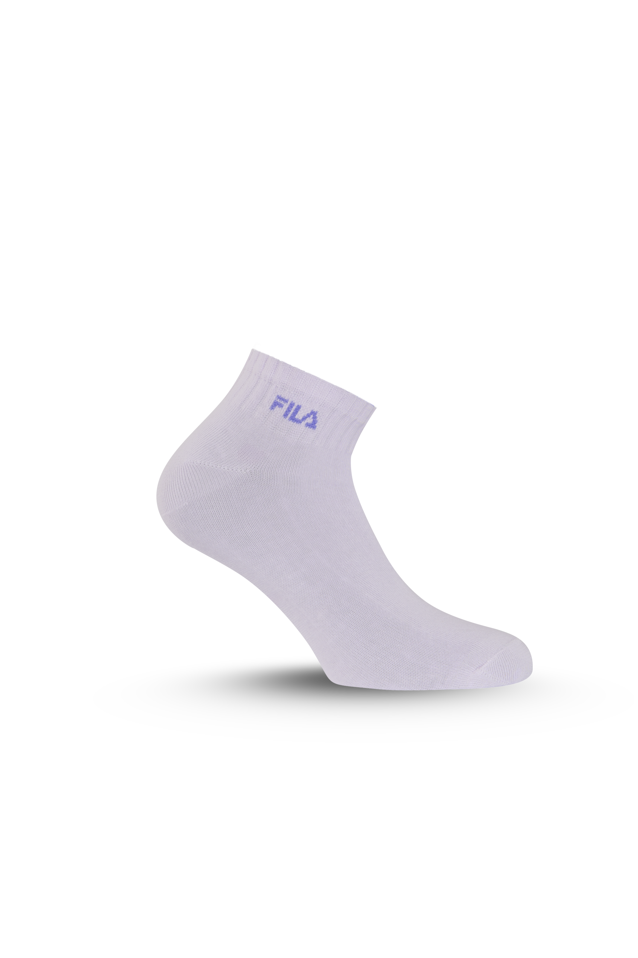 Fila Chaussettes courtes 6 Paar,  Cotton-Mix, Rippenbündchen, Logoschriftzug, Multipack