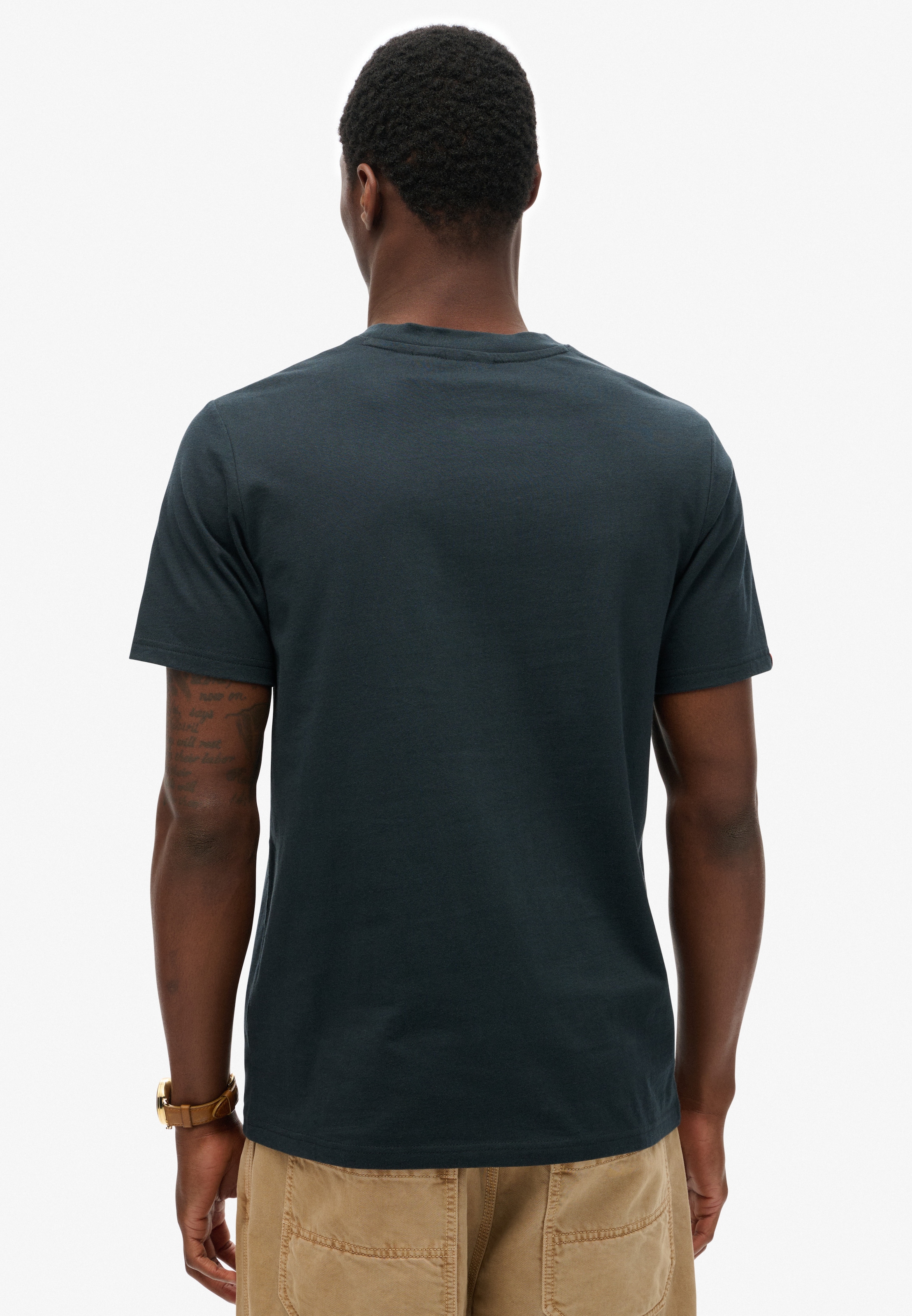 Superdry Shirt à col rond »VL HERITAGE RELAXED TEE«