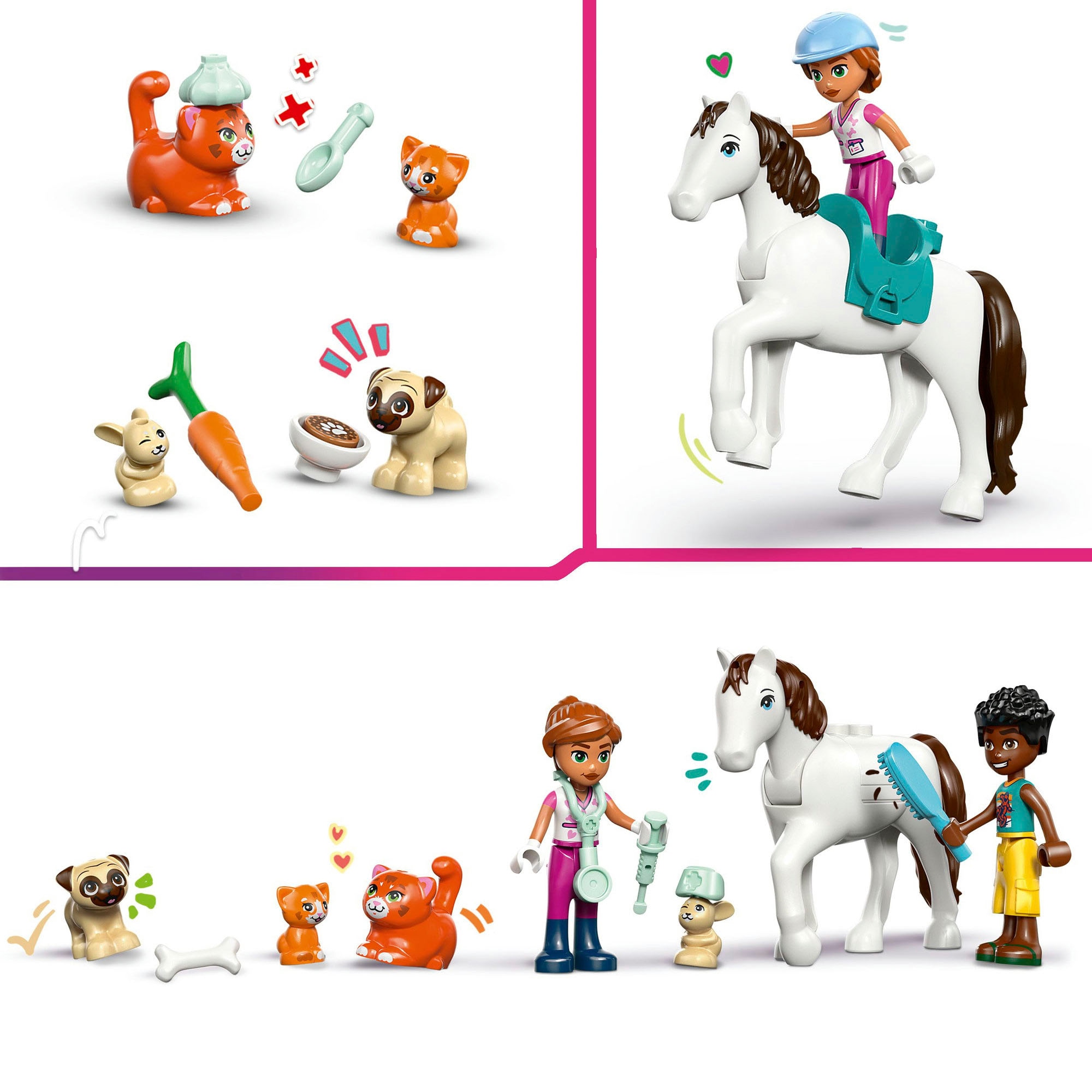 LEGO® Pions de construction »Tierklinik (42696), LEGO Friends« Made in Europe