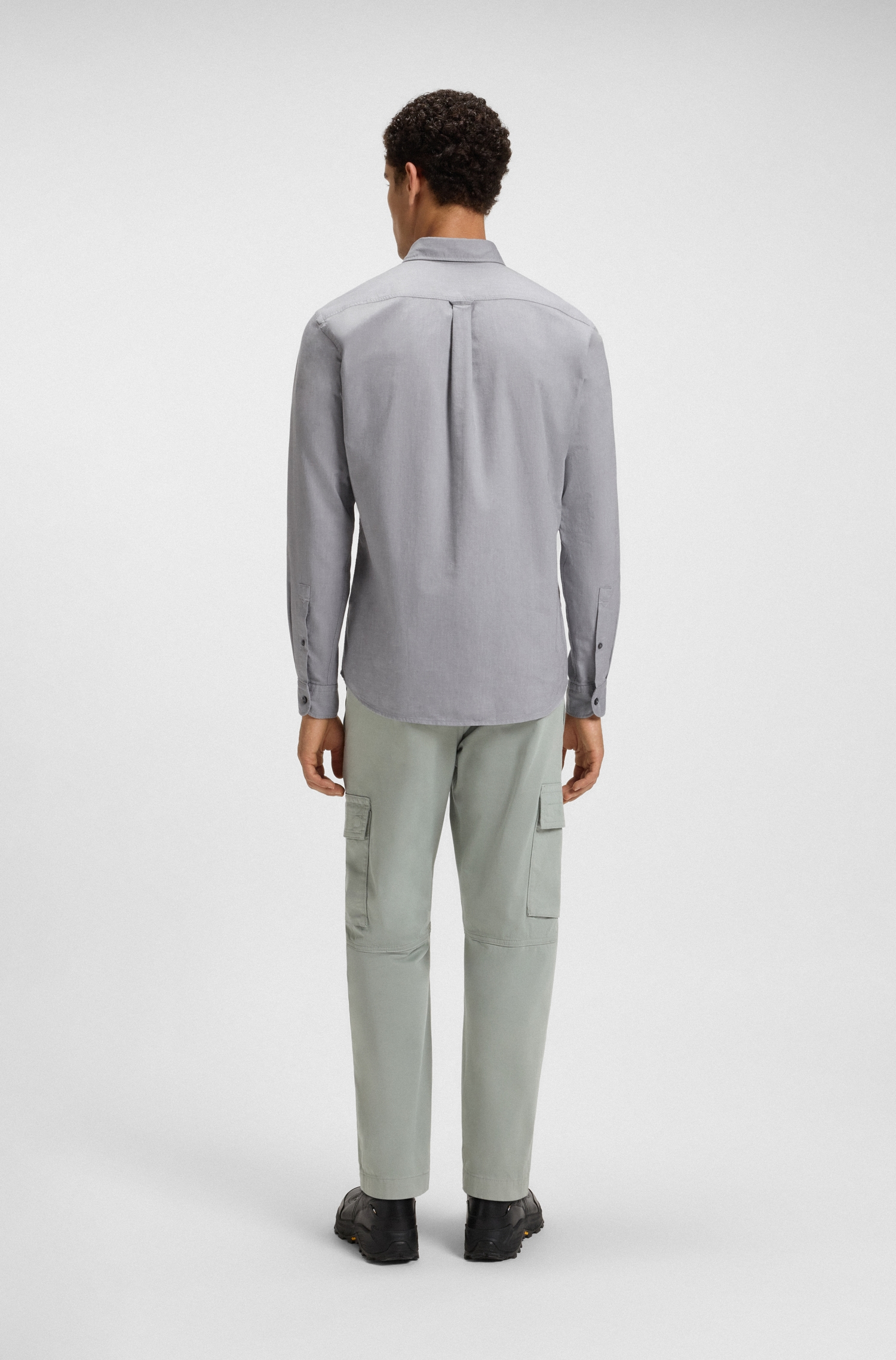 BOSS ORANGE Chemise d'affaires »Rickert« mit Button-down-Kragen