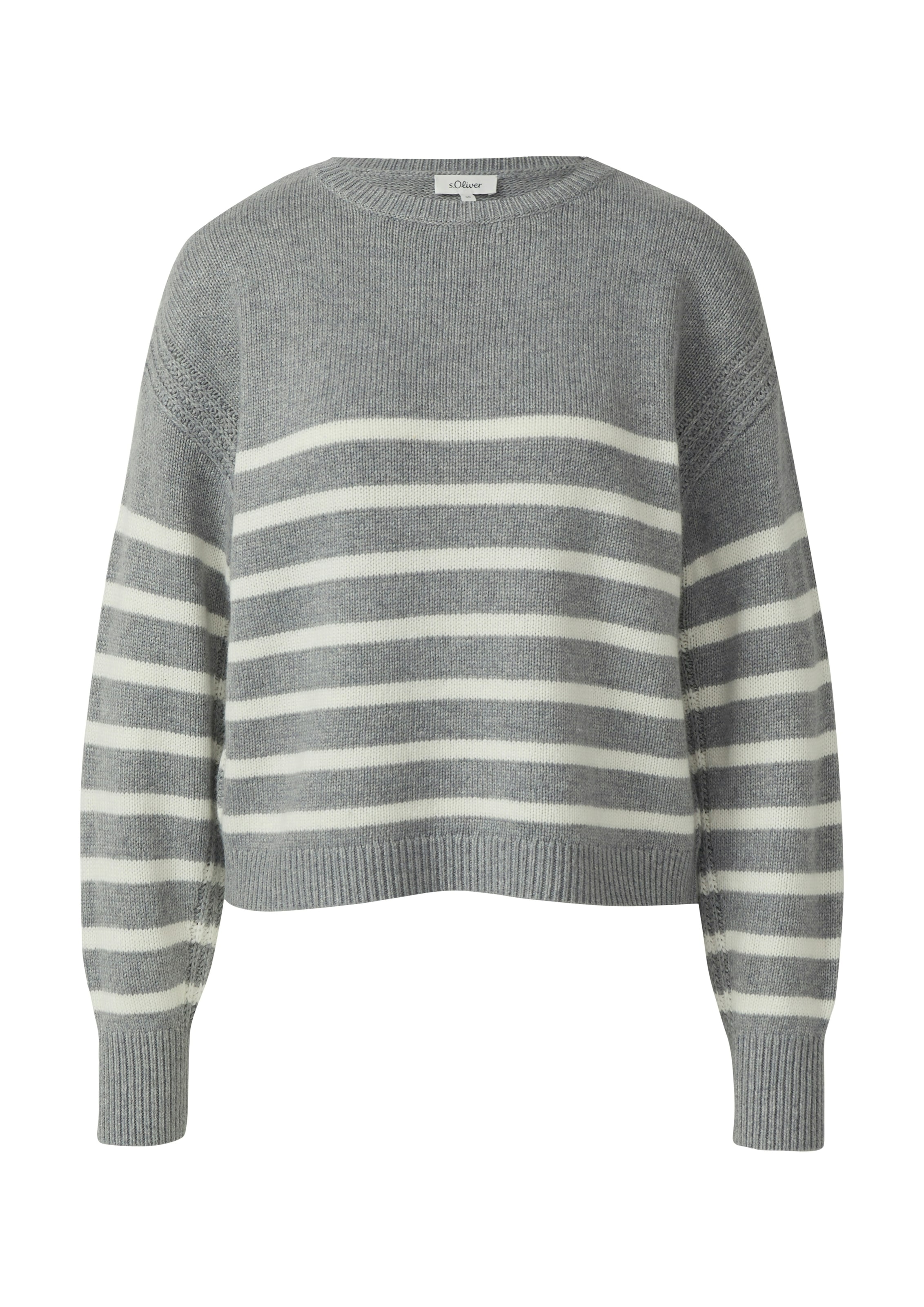 s.Oliver Strickpullover Relaxed Fit, mit Raglanärmeln