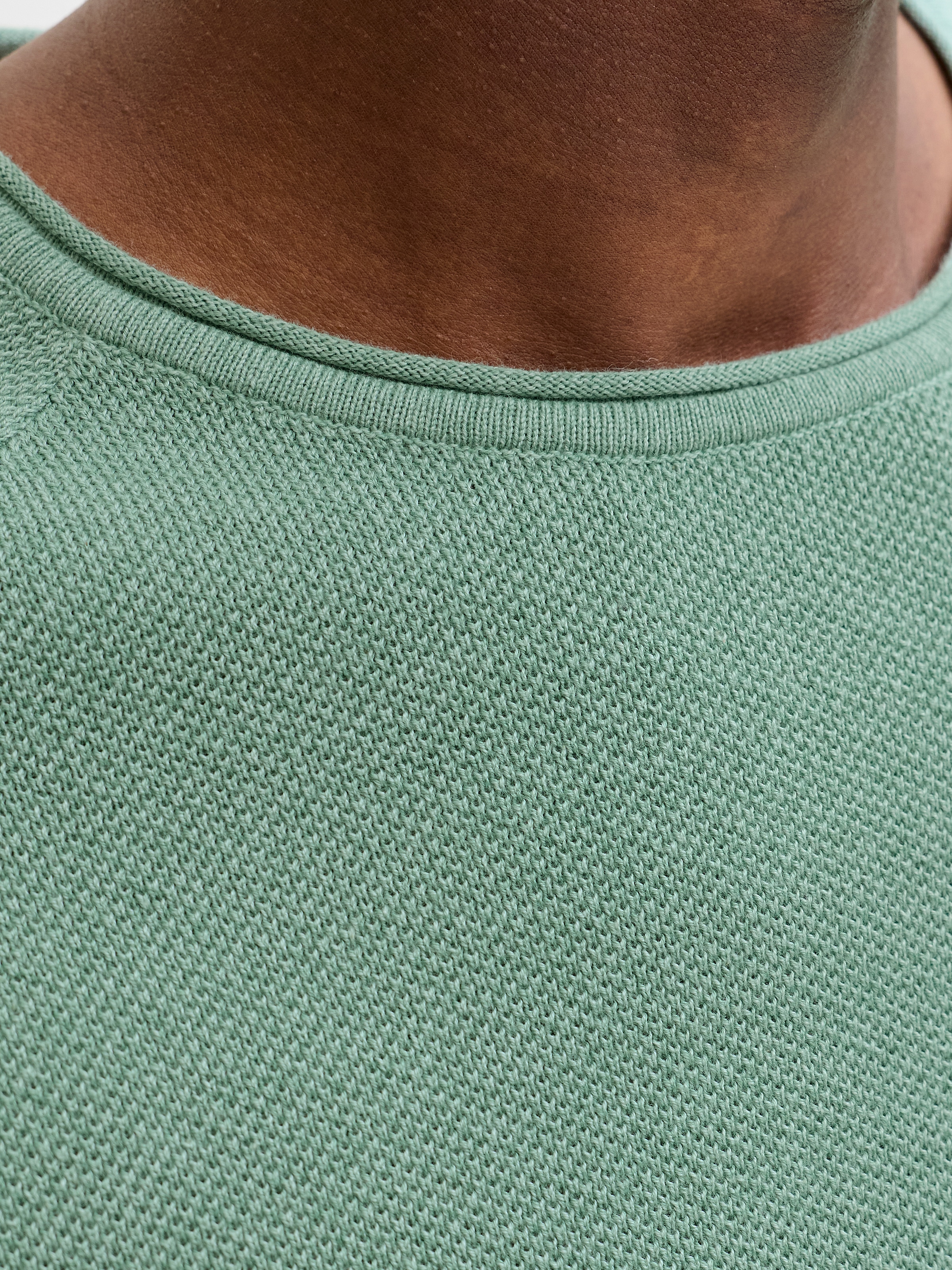 Jack & Jones Rundhalspullover »JJEHILL KNIT CREW NECK NOOS« Baumwolle, regular fit