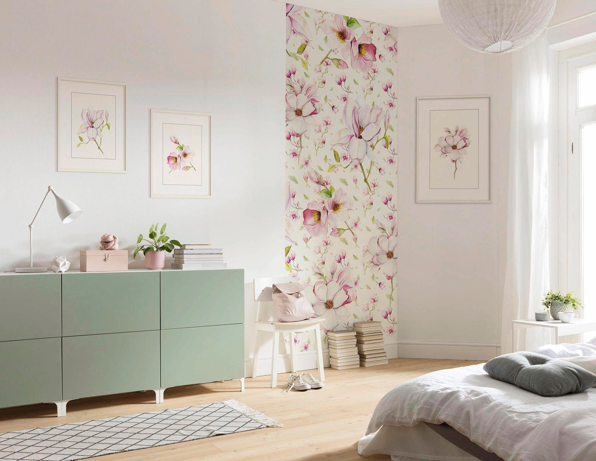 Komar Bild »Magnolia Breathe« Blumen 1 Stk. tlg. Wandbild zur Dekoration - ohne Rahmen