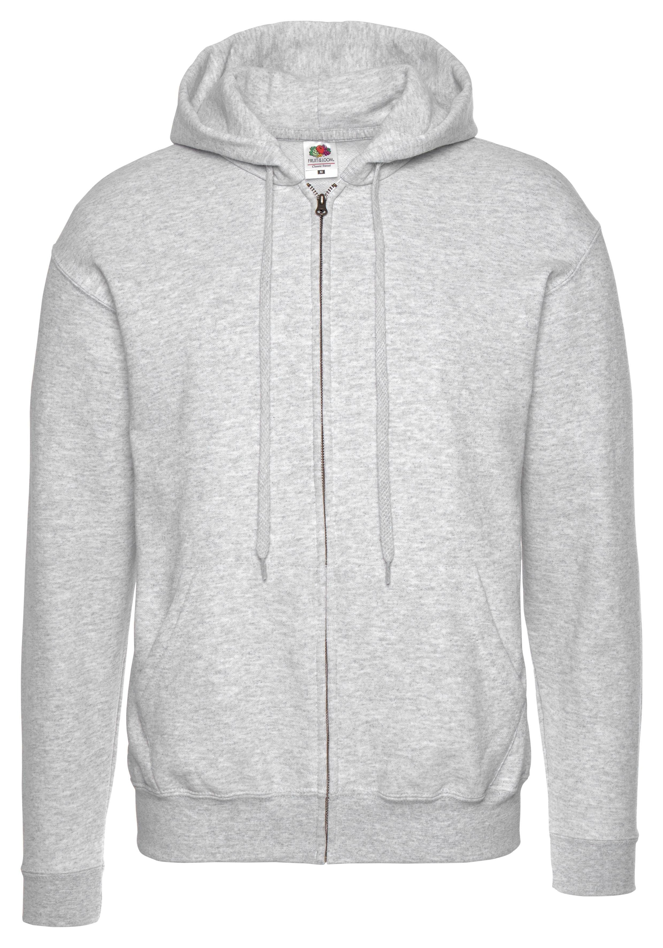 Fruit of the Loom Kapuzensweatjacke , mit Kängurutasche
