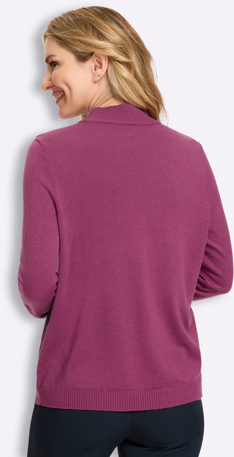 Classic Basics Pull à col montant »Stehkragen-Pullover«