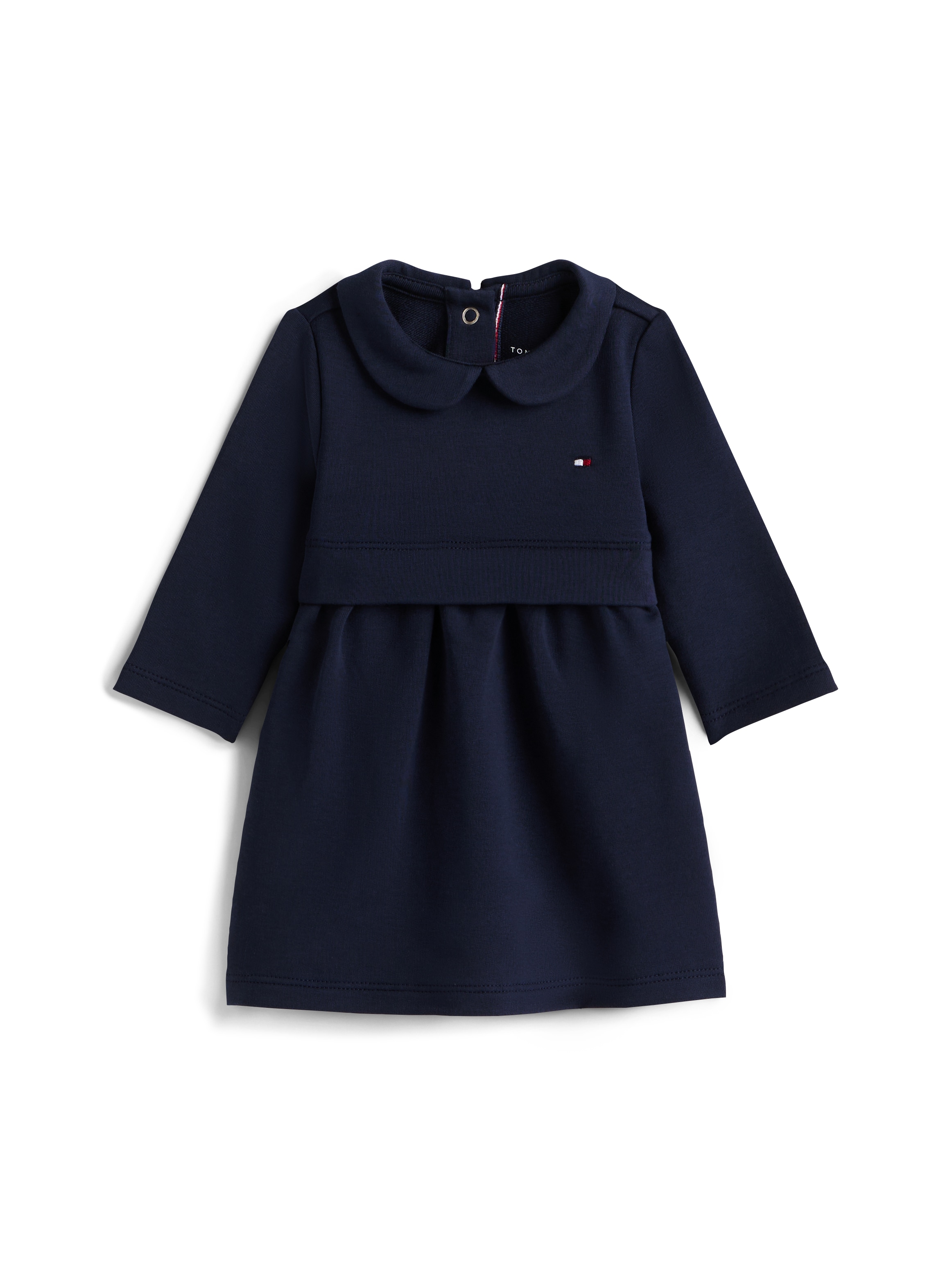 Tommy Hilfiger Robe en jersey »ESSENTIAL DRESS LS« mit Logostickerei